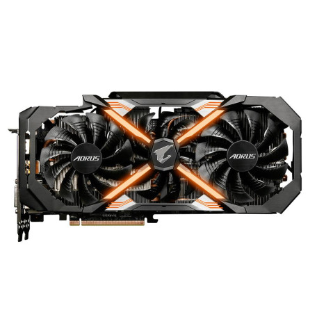 Відеокарта Gigabyte GTX 1080Ti 11Gb Aorus (GV-N108TAORUS-11GD) (GDDR5X, 352 bit, PCI-E 3.0 x16) Б/в