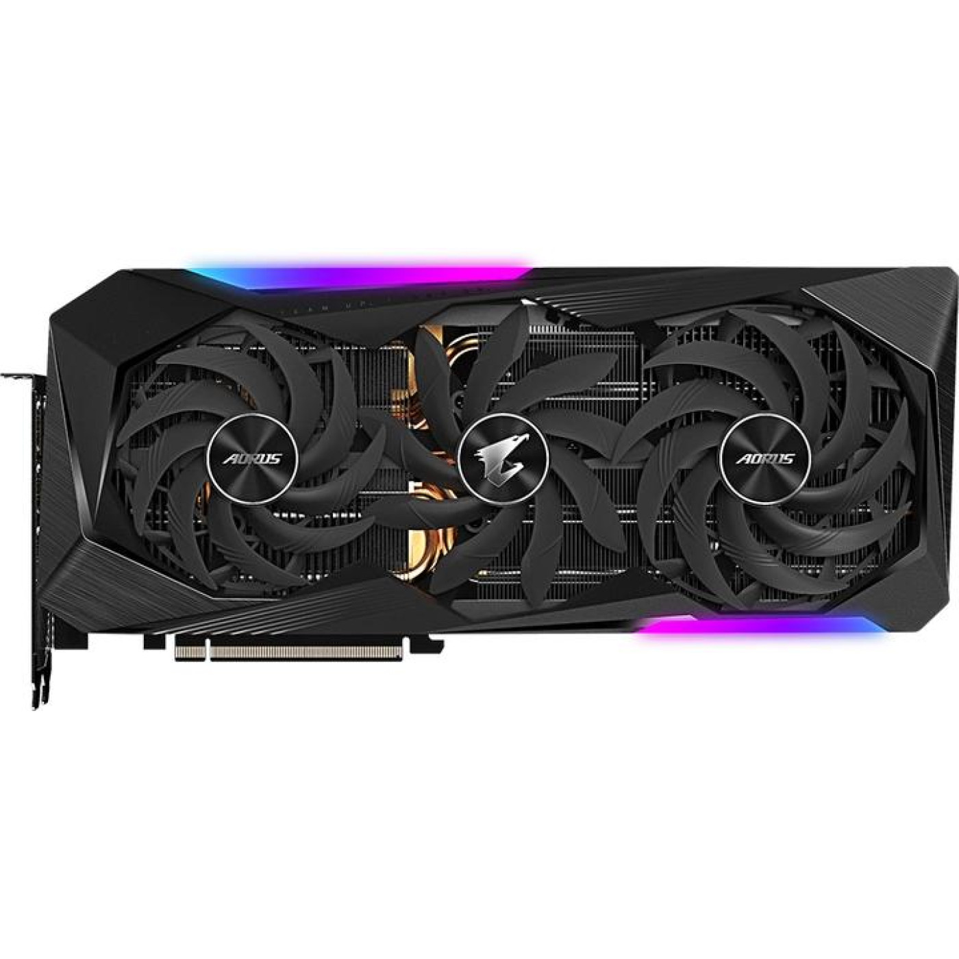 Видеокарта Gigabyte RTX 3070Ti 8GB Aorus Master (GV-N307TAORUS M-8GD) (GDDR6X, 256 bit, PCI-E v4.0 x16) Б/у