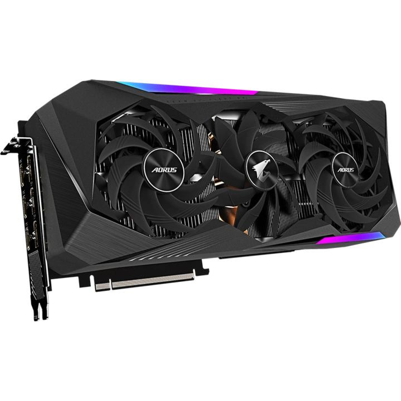 Видеокарта Gigabyte RTX 3070Ti 8GB Aorus Master (GV-N307TAORUS M-8GD) (GDDR6X, 256 bit, PCI-E v4.0 x16) Б/у