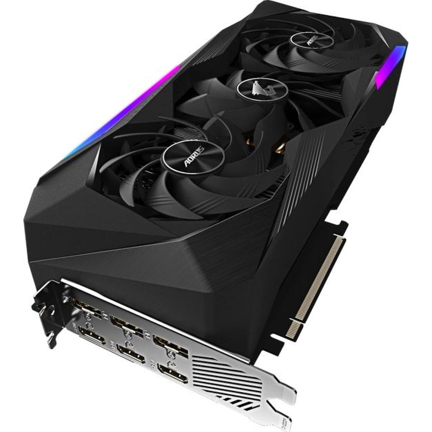 Видеокарта Gigabyte RTX 3070Ti 8GB Aorus Master (GV-N307TAORUS M-8GD) (GDDR6X, 256 bit, PCI-E v4.0 x16) Б/у