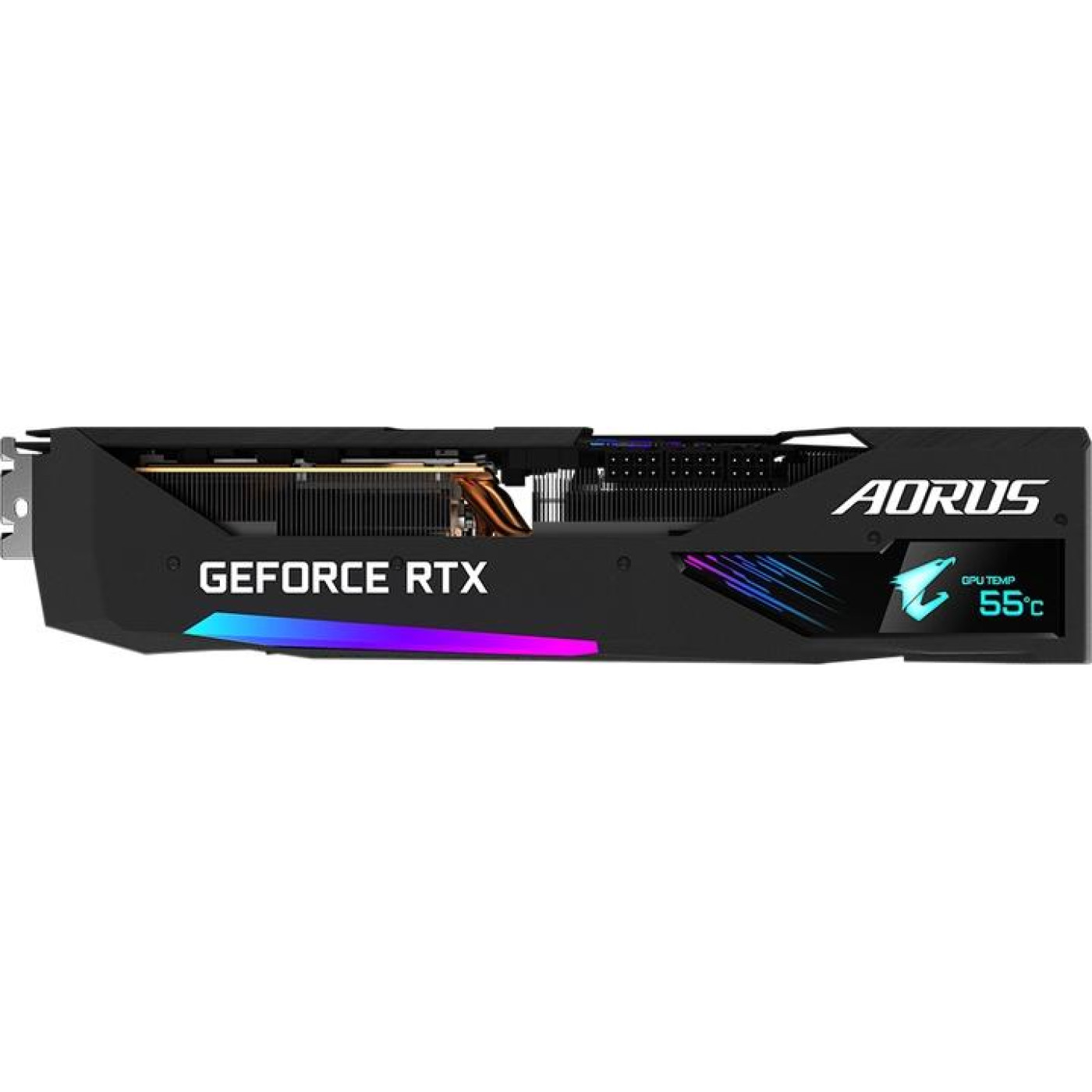 Видеокарта Gigabyte RTX 3070Ti 8GB Aorus Master (GV-N307TAORUS M-8GD) (GDDR6X, 256 bit, PCI-E v4.0 x16) Б/у