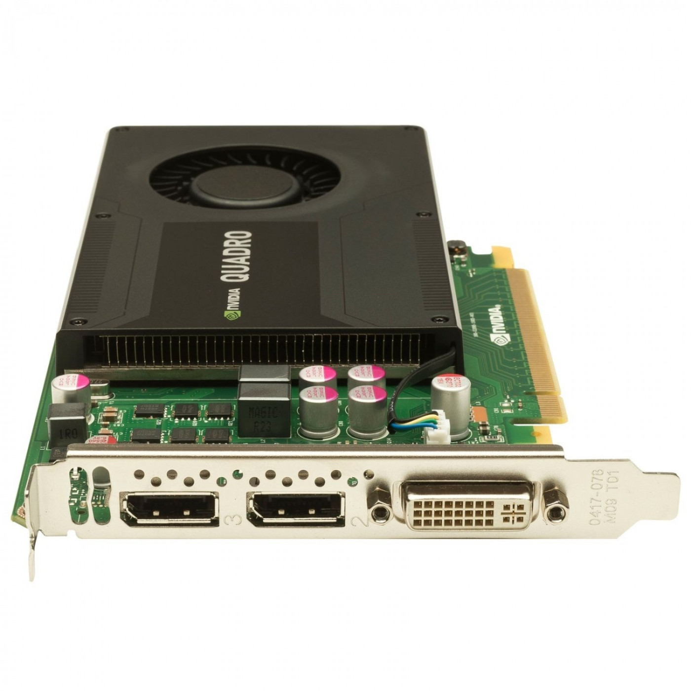 Видеокарта Nvidia Quadro K2000 2Gb (C2J93AA) (GDDR3, 128 bit, PCI-E 3.0 x16) Б/у