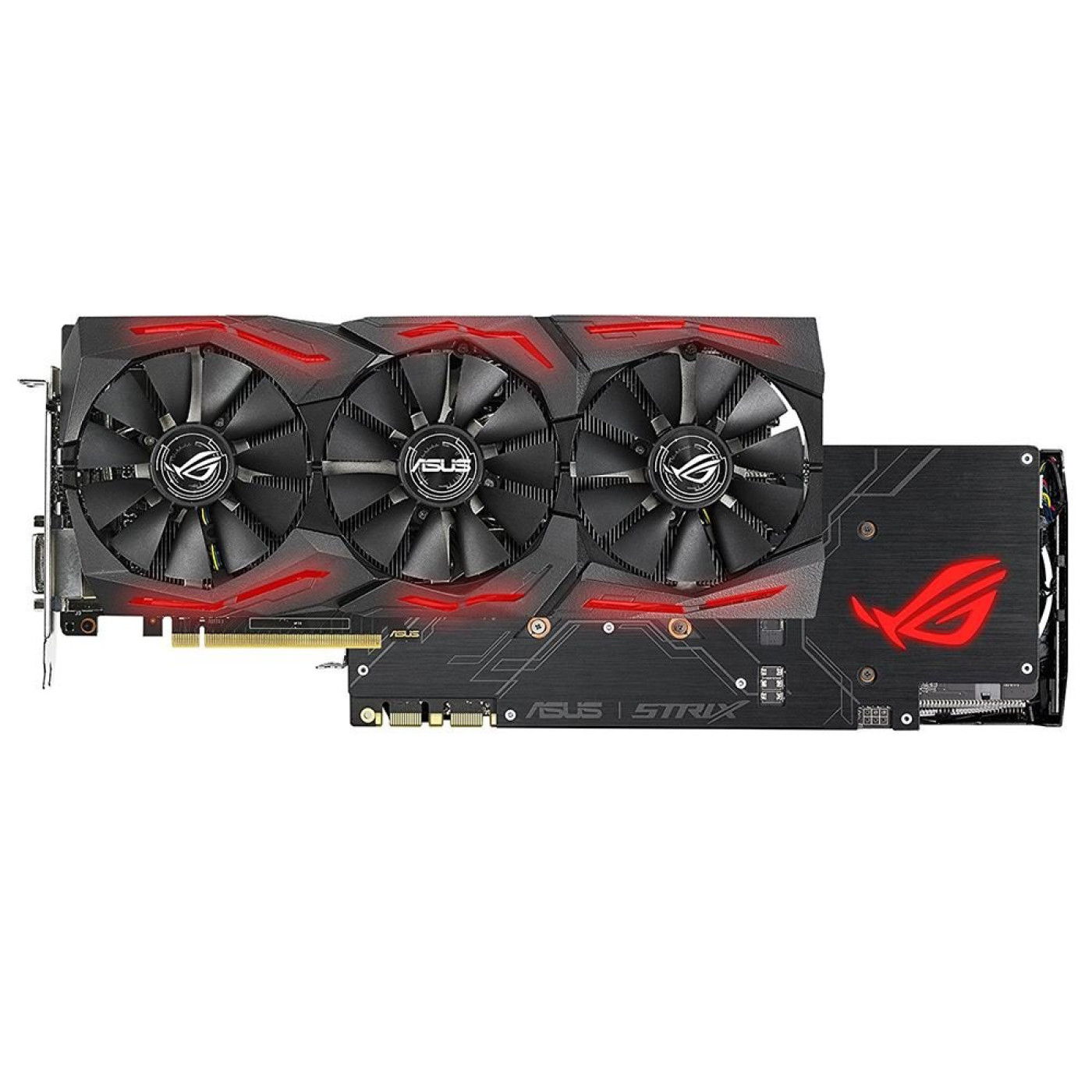 Видеокарта ASUS GTX 1070Ti 8Gb Rog Strix Advanced (STRIX-GTX1070Ti-A8G-GAMING) (GDDR5, 256 bit, PCI-E 3.0 x16) Б/у