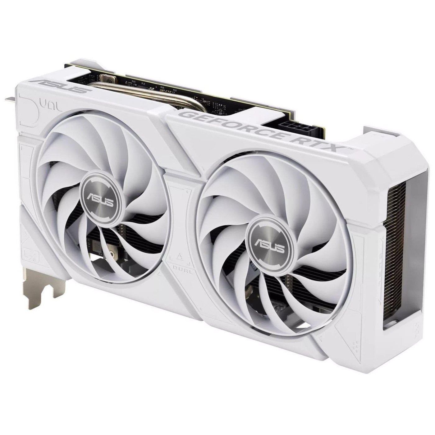 Видеокарта ASUS RTX 4060 Ti 8GB DUAL OC EVO билий (DUAL-RTX4060TI-O8G-EVO-WHITE) (GDDR6, 128 bit, PCI-E v4.0 x8)