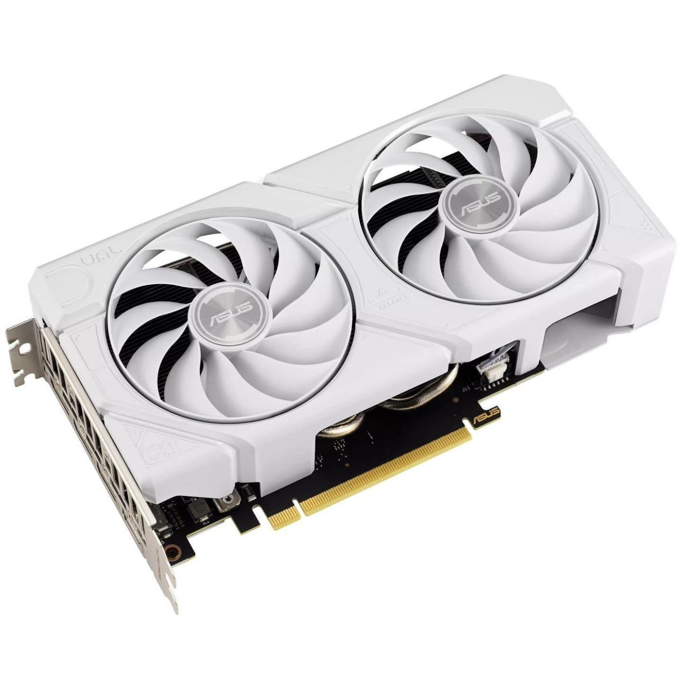 Видеокарта ASUS RTX 4060 Ti 8GB DUAL OC EVO билий (DUAL-RTX4060TI-O8G-EVO-WHITE) (GDDR6, 128 bit, PCI-E v4.0 x8)
