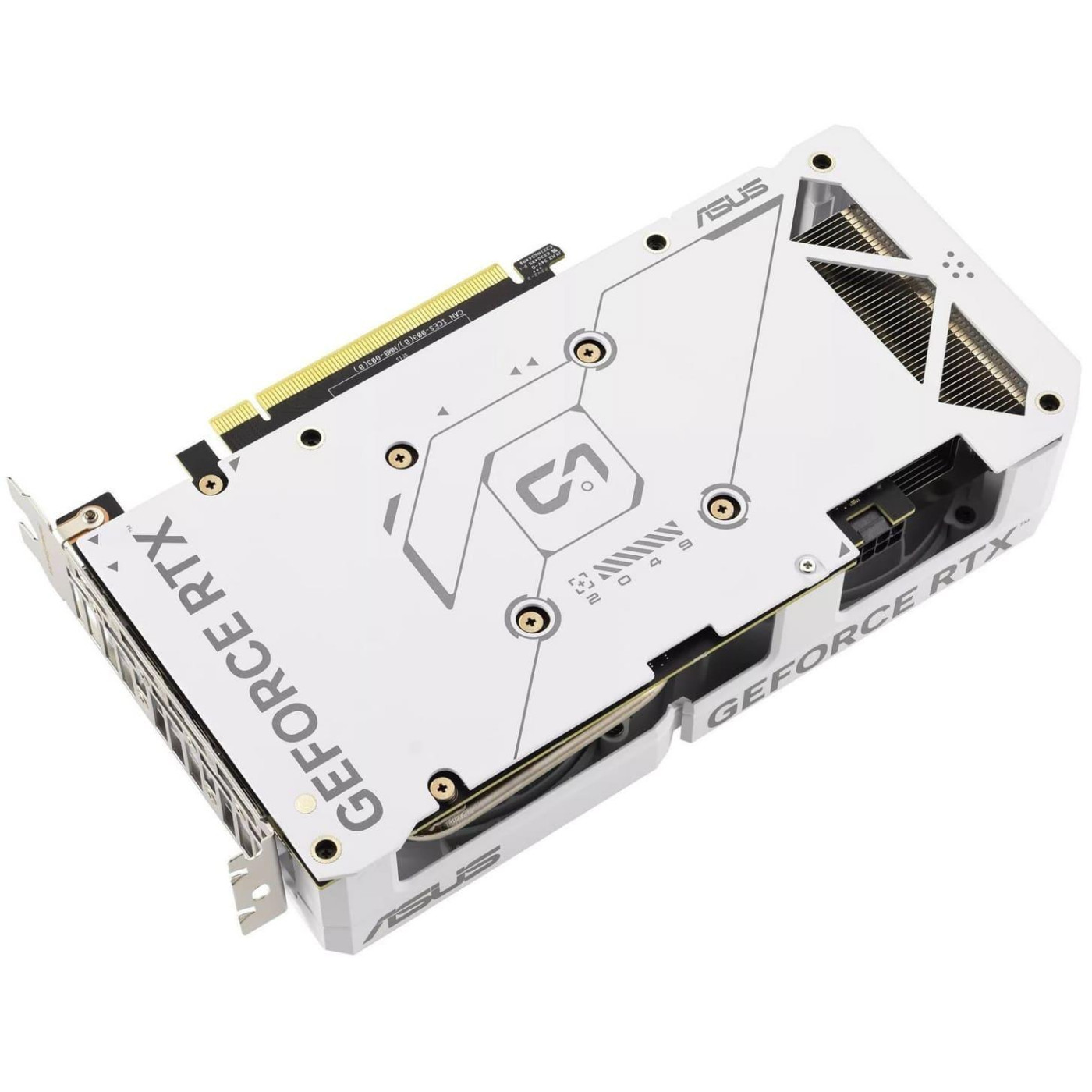 Видеокарта ASUS RTX 4060 Ti 8GB DUAL OC EVO билий (DUAL-RTX4060TI-O8G-EVO-WHITE) (GDDR6, 128 bit, PCI-E v4.0 x8)