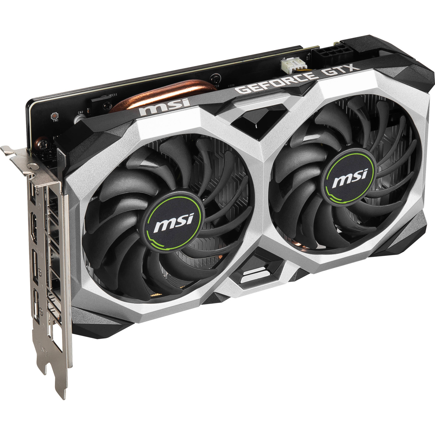 Відеокарта MSI GTX 1660 6Gb Super Ventus XS (GeForce GTX 1660 Super Ventus XS) (GDDR6, 192 bit, PCI-E 3.0 x16) Б/в