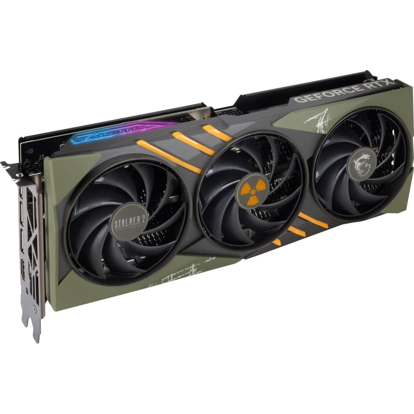 Відеокарта MSI RTX 4070 TI SUPER 16G GAMING SLIM STALKER 2 EDITION (RTX 4070 Ti SUPER 16G GAMING SLIM STALKER 2) (GDDR6X, 256 bit, PCI-E v4.0 x16) U1