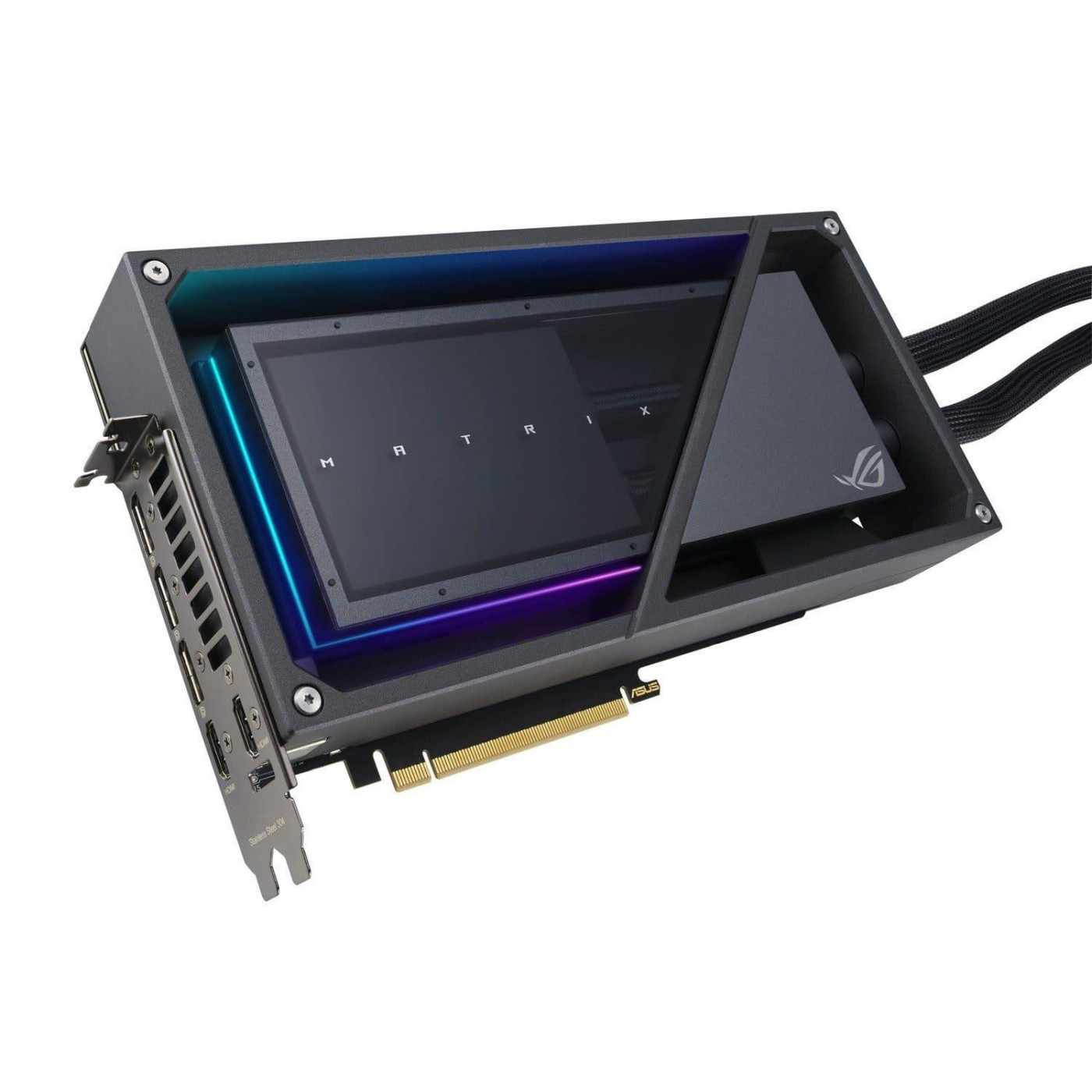 Видеокарта ASUS RTX 4090 24GB Matrix OC Platinum (ROG-MATRIX-RTX4090-P24G-GAMING) (GDDR6X, 384 bit, PCI-E 4.0 x16)
