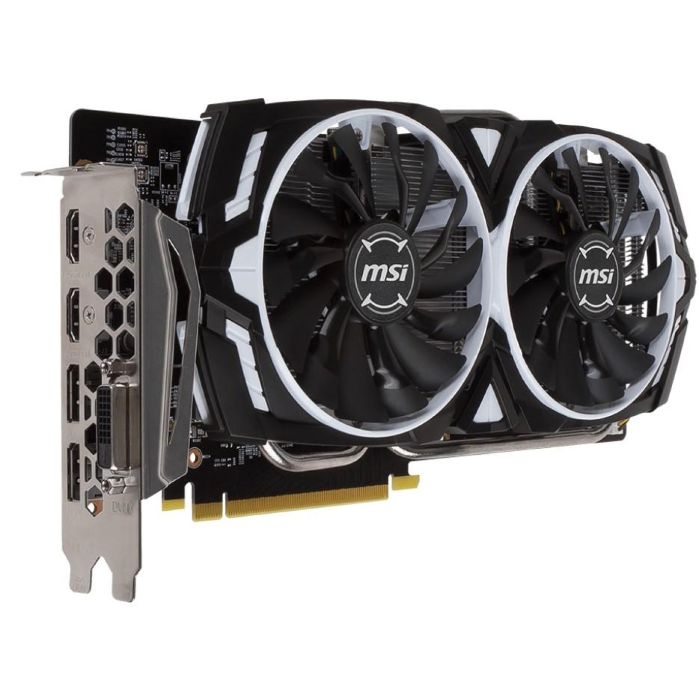 Відеокарта MSI GTX 1060 3Gb Armor OCV1 (GTX 1060 ARMOR 3G OCV1) (GDDR5, 192 bit, PCI-E v3.0) Б/в