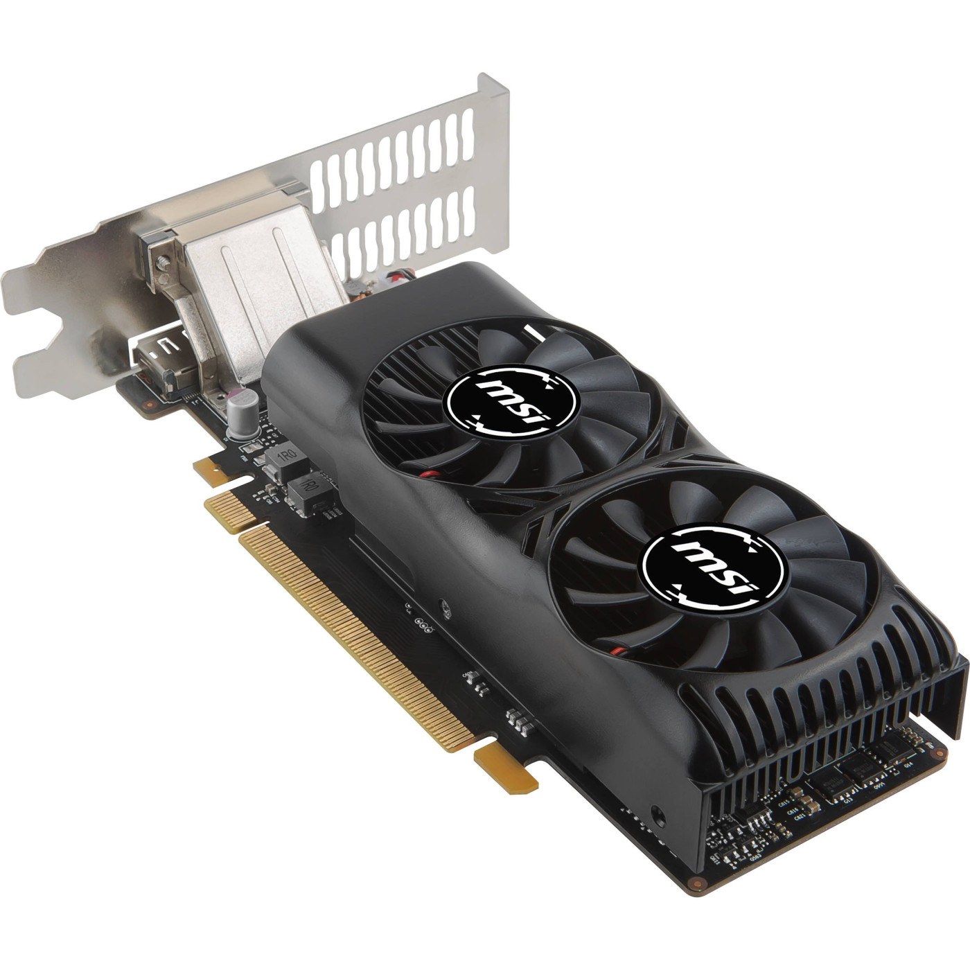 Відеокарта MSI GTX 1050Ti 4Gb (GTX 1050 Ti 4GT LP) (GDDR5, 128 bit, PCI-E 3.0 x16)