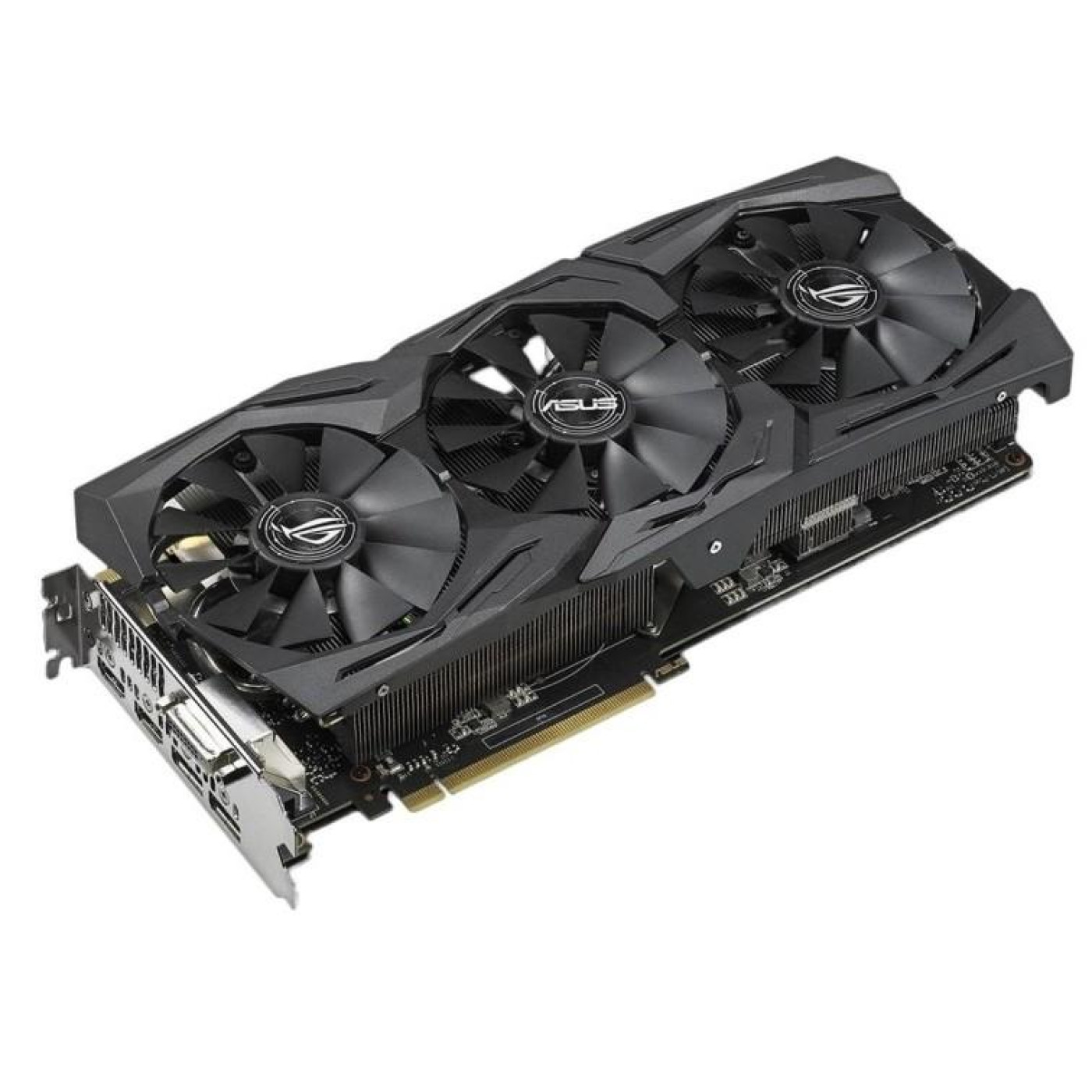 Видеокарта ASUS GTX 1070Ti 8Gb Rog Strix Advanced (STRIX-GTX1070Ti-A8G-GAMING) (GDDR5, 256 bit, PCI-E 3.0 x16) Б/у