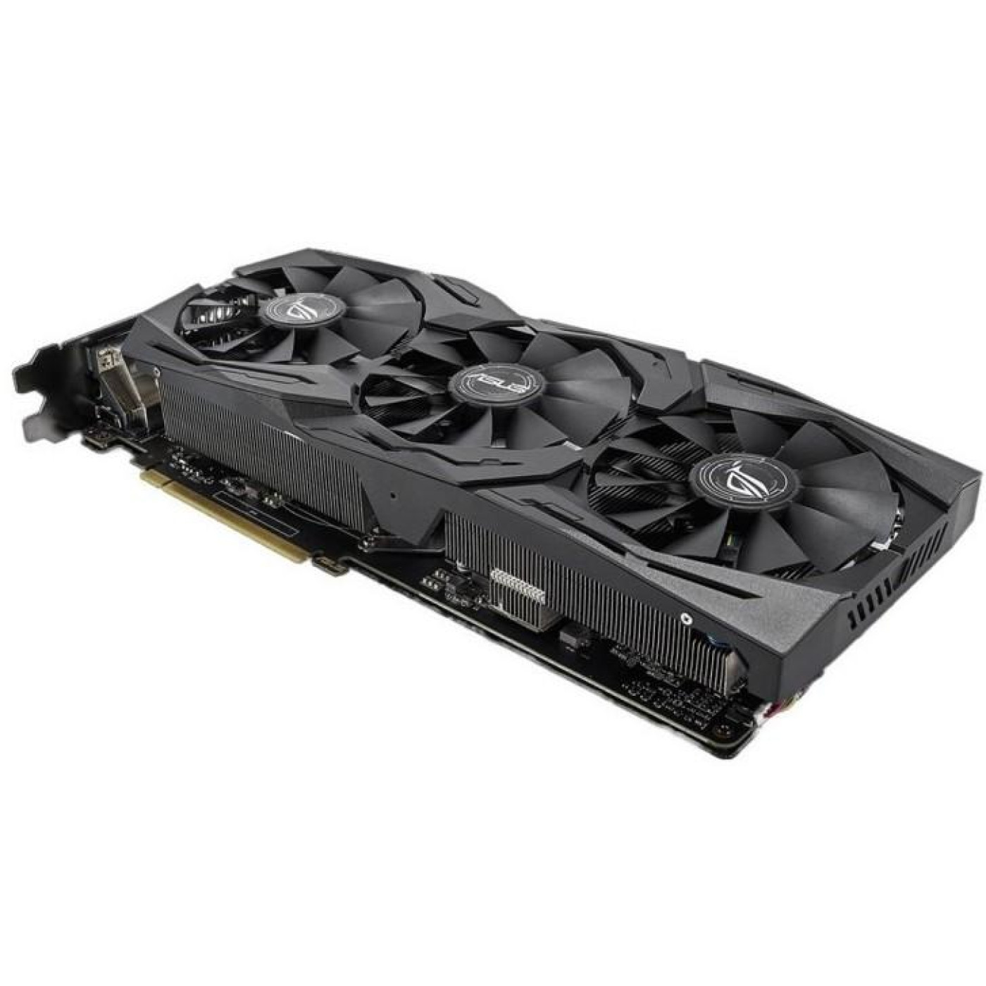 Видеокарта ASUS GTX 1070Ti 8Gb Rog Strix Advanced (STRIX-GTX1070Ti-A8G-GAMING) (GDDR5, 256 bit, PCI-E 3.0 x16) Б/у