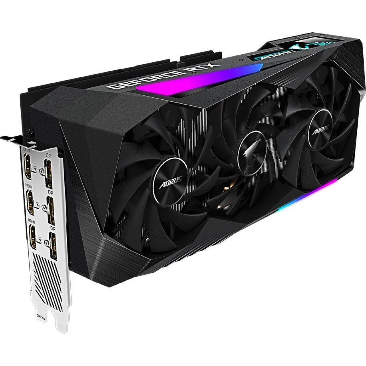 Відеокарта Gigabyte RTX 3070 8Gb Aorus Master LHR (GV-N3070AORUS M-8GD) (GDDR6, 256 bit, PCI-E v4.0 x16) Б/в