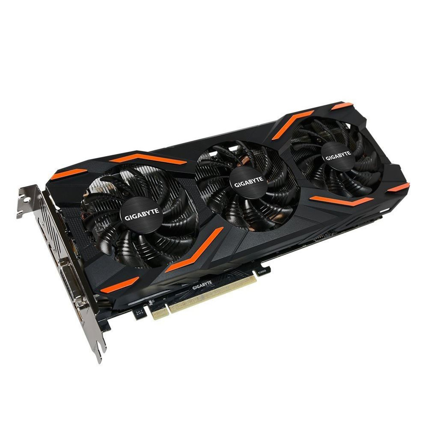 Видеокарта Gigabyte GTX 1080 8Gb Windforce OC (GV-N1080WF3OC-8GD) (GDDR5X, 256 bit, PCI-E v3.0) Б/у