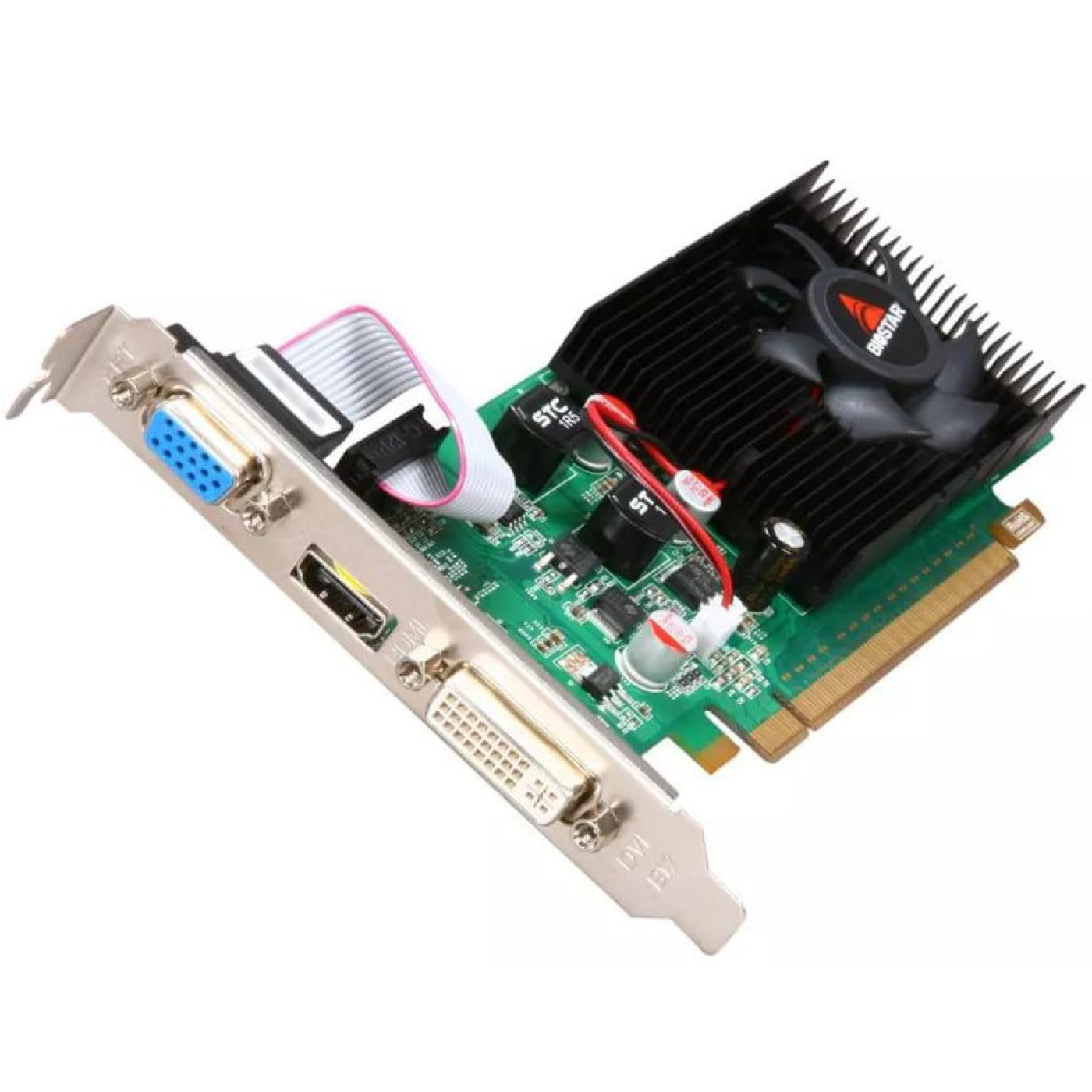 Видеокарта Biostar GT 210 1GB D3 LP (VN2103NHG6) (GDDR3, 64 bit, PCI-E 2.0 x16)