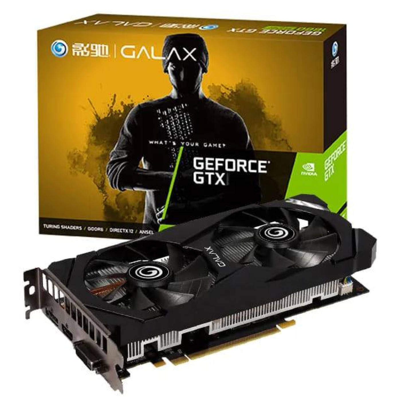 Видеокарта Galax GTX 1660 6Gb Super (GALAX-GTX1660 SUPER) (GDDR6, 192 bit, PCI-E 3.0 x16) Б/у