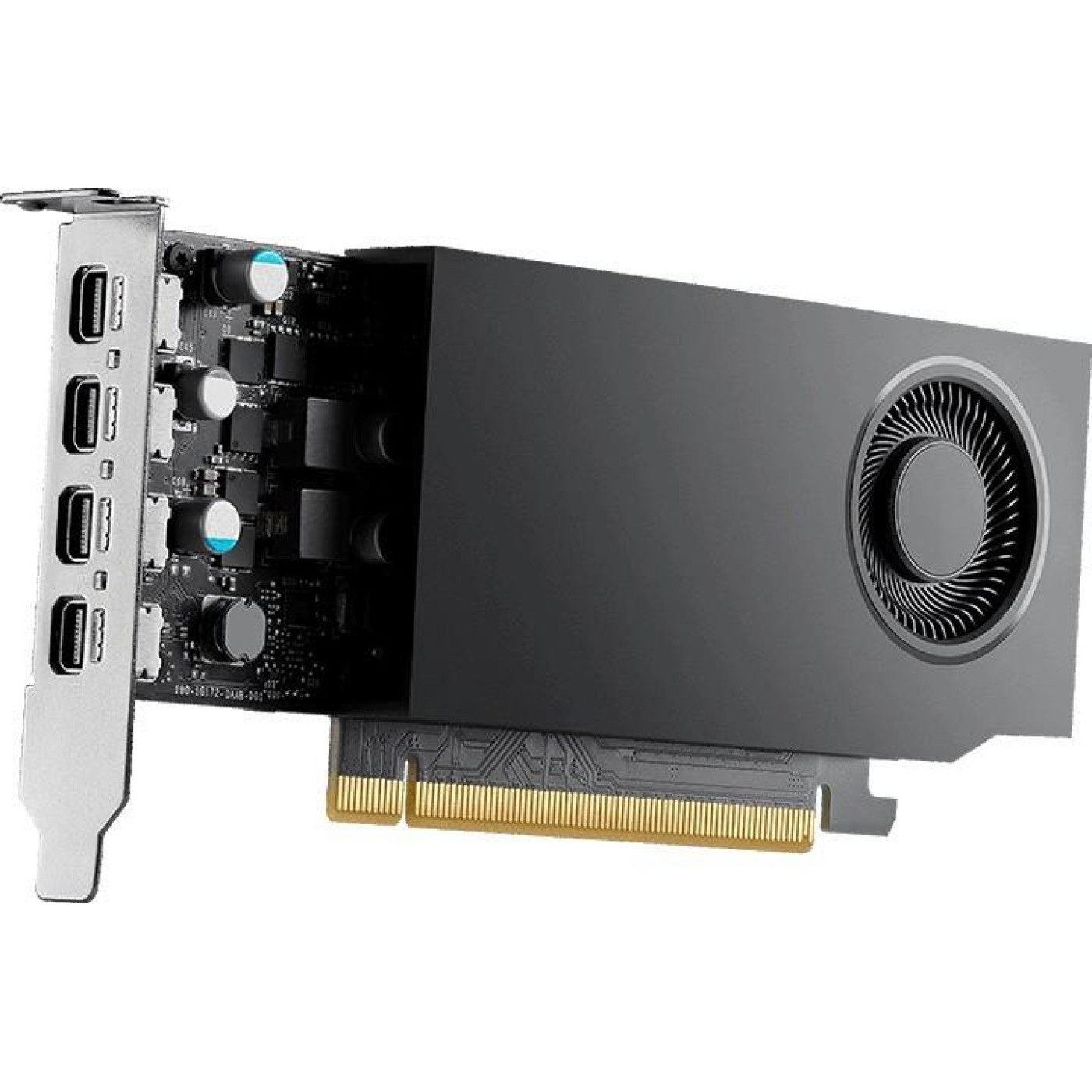 Відеокарта PNY RTX A400 4GB LP BOX (VCNRTXA400-PB) (GDDR6, 64 bit, PCI-E v4.0 x8)