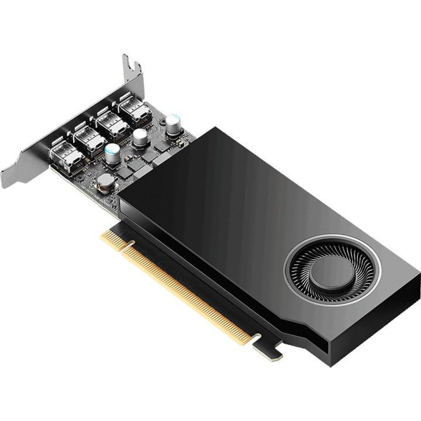 Відеокарта PNY RTX A400 4GB LP BOX (VCNRTXA400-PB) (GDDR6, 64 bit, PCI-E v4.0 x8)