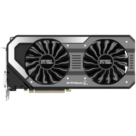 Відеокарта Palit GTX 1080Ti 11Gb JetStream (NEB108T015LC-1020J) (GDDR5X, 352 bit, PCI-E v3.0) Б/в