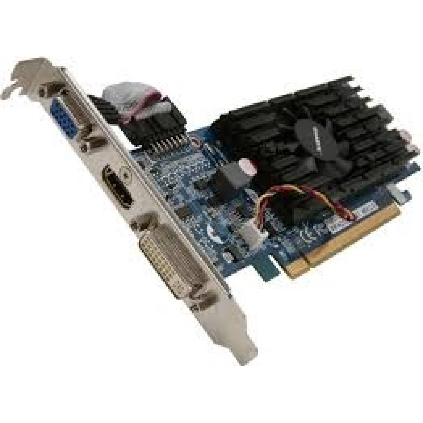 Видеокарта Gigabyte GT 210 1GB DDR3 (GV-N210D3-1GI) (GDDR3, 64 bit, PCI-E 3.0 x16) Б/у