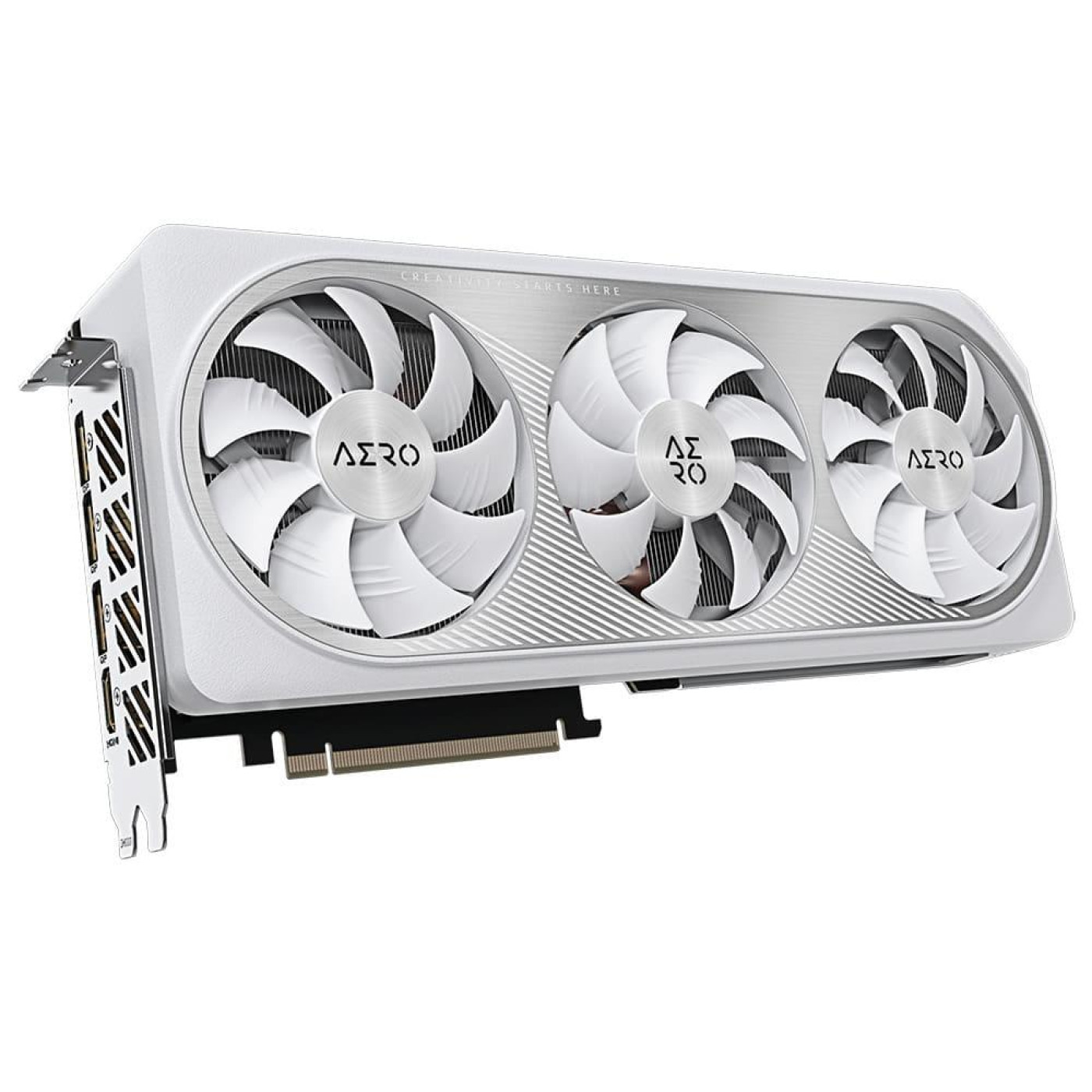 Видеокарта Gigabyte RTX 4070 12GB AERO OC V2 (GV-N4070AERO OCV2-12GD) (GDDR6X, 192 bit, PCI-E 4.0 x16)