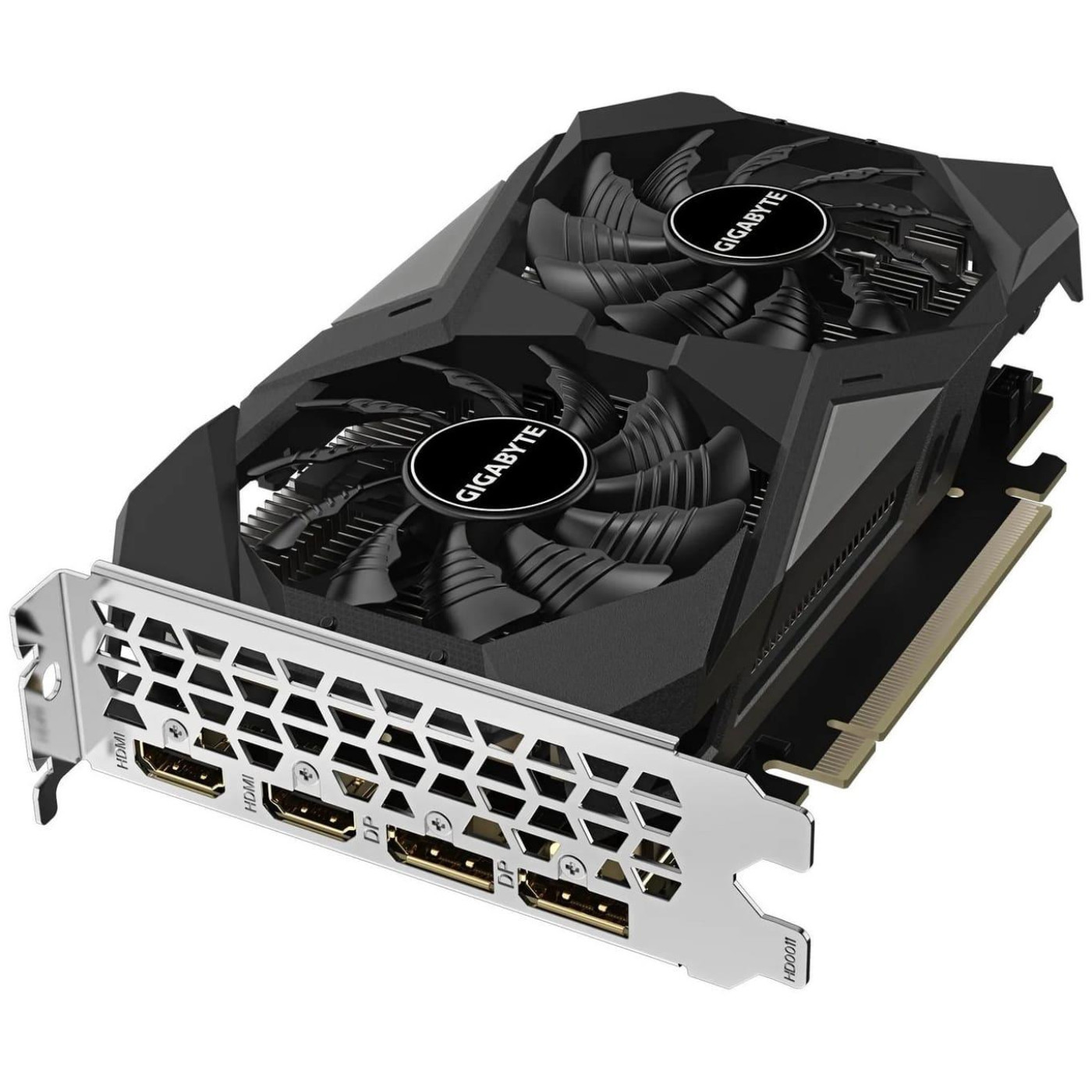 Видеокарта GIGABYTE RTX 3050 6Gb WINDFORCE OC (GV-N3050WF2OC-6GD) (GDDR6, 96 bit, PCI-E v4.0 x8) Б/у