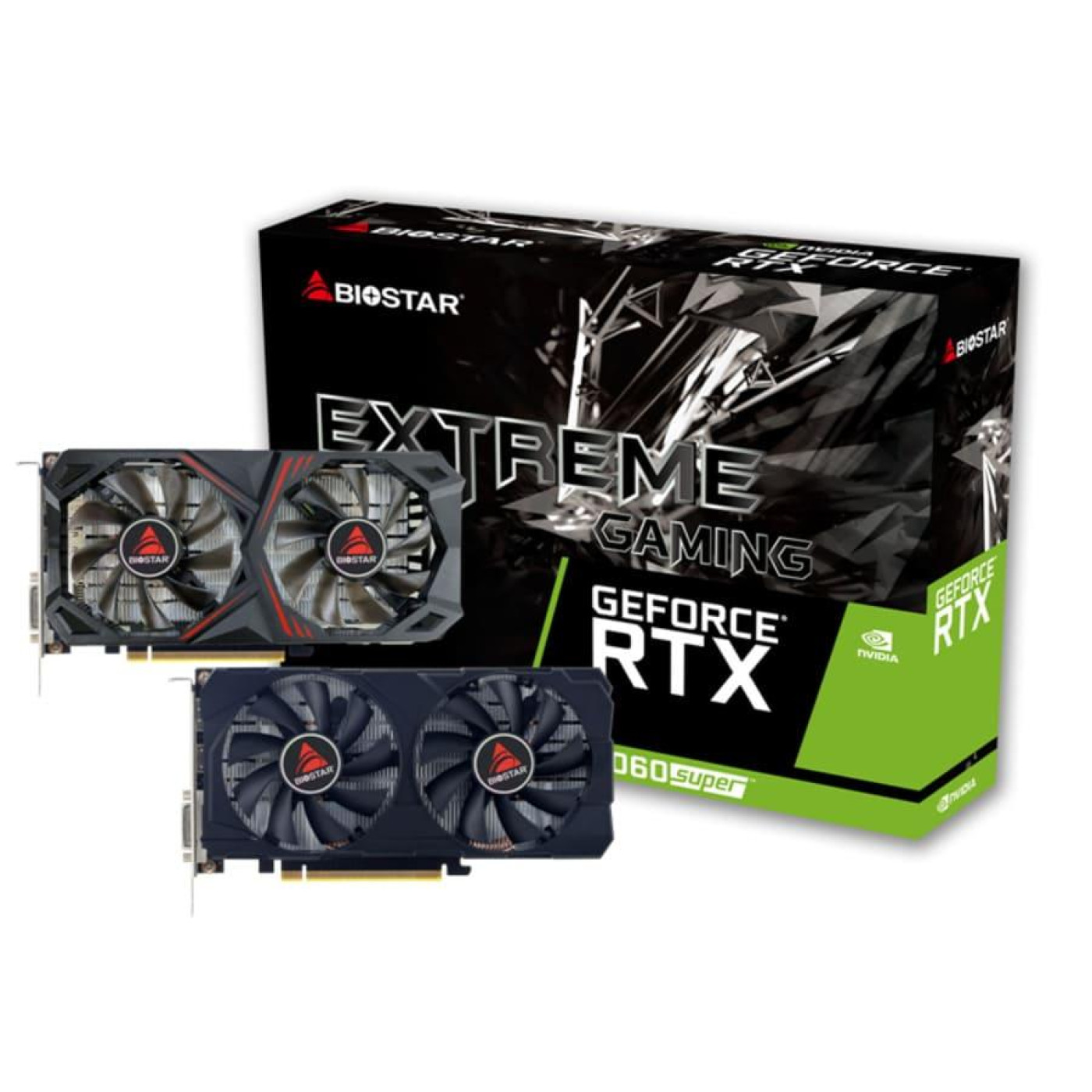 Видеокарта Biostar RTX 2060 8GB Super (VN2066RF82) (GDDR6, 256 bit, PCI-E 3.0 x16)