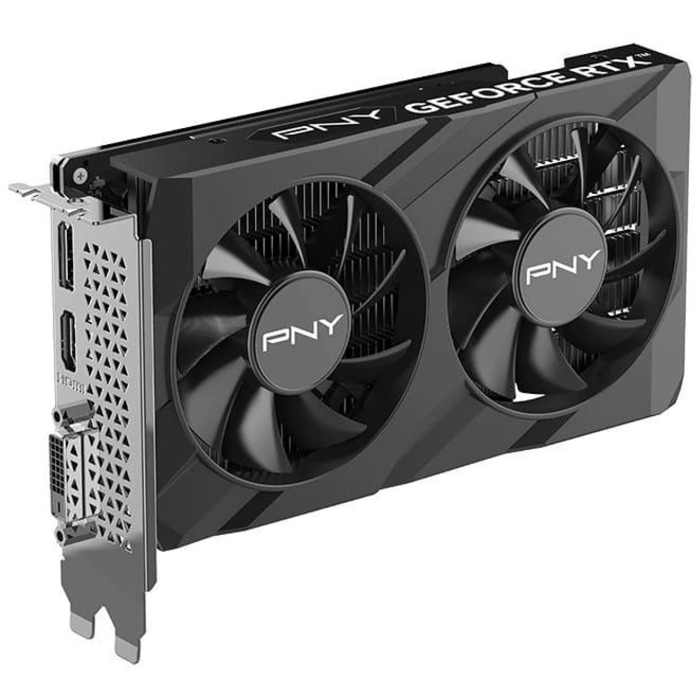 Відеокарта PNY RTX 3050 6GB VERTO Dual Fan (VCG30506DFXPB1) (GDDR6, 96 bit, PCI-E v4.0 x8)
