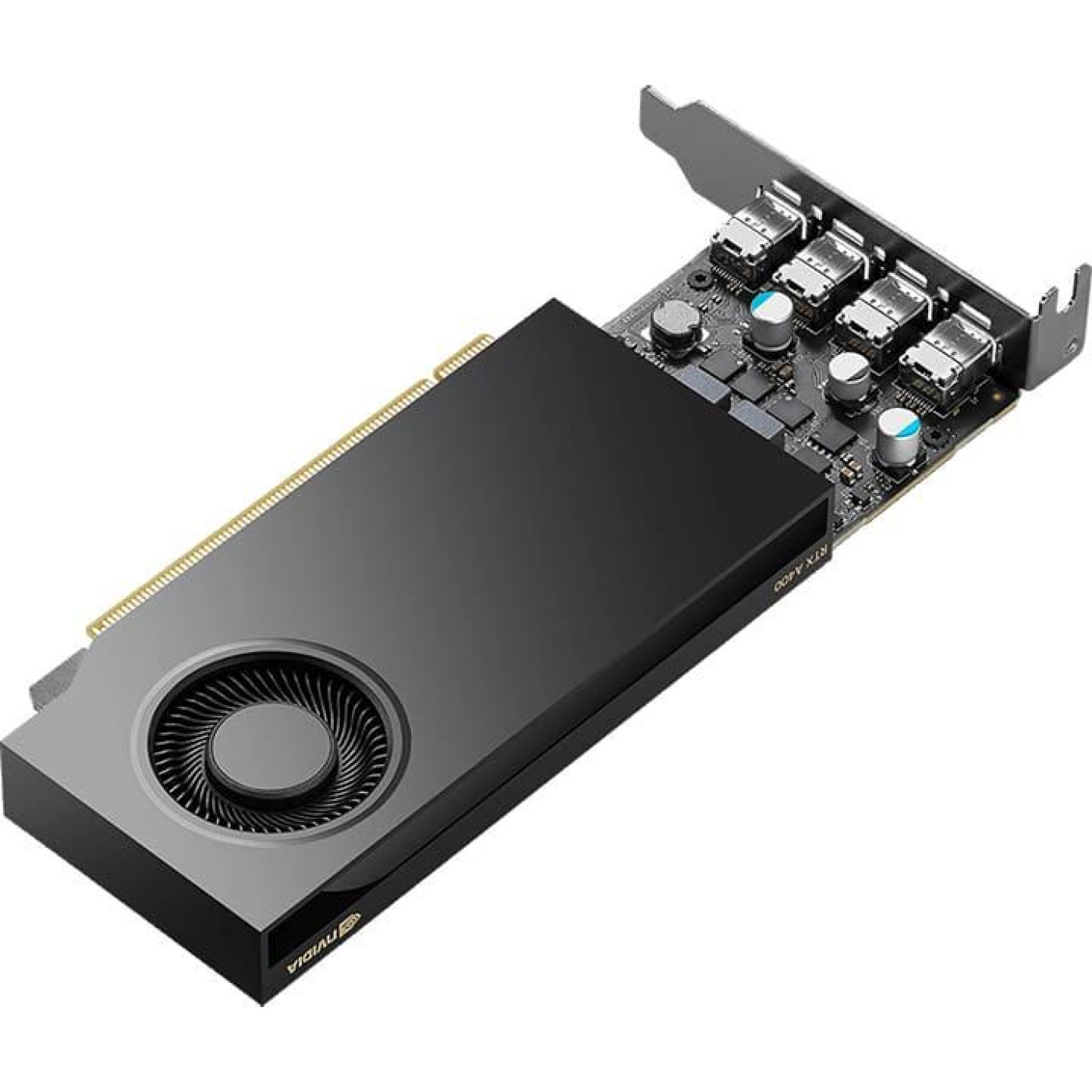 Відеокарта PNY RTX A400 4GB PRO 64B (VCNRTXA400-SB) (GDDR6, 64 bit, PCI-E v4.0 x8)