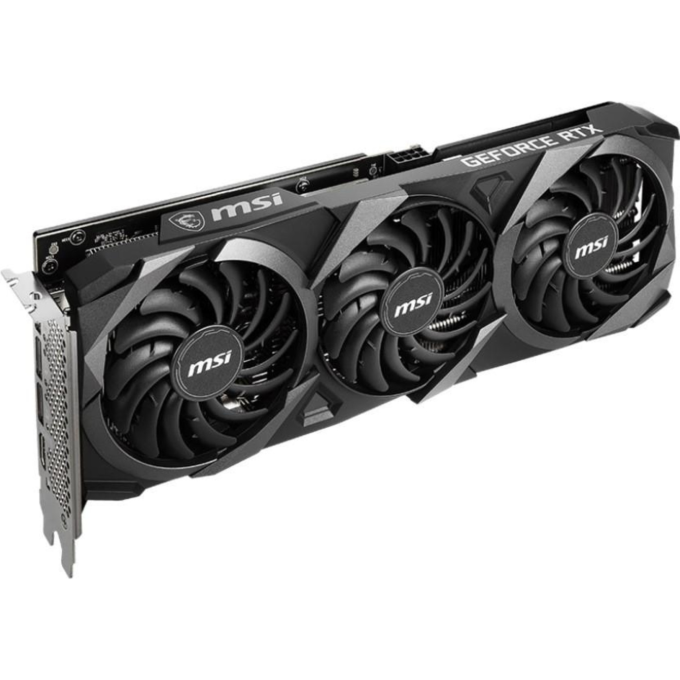 Видеокарта MSI RTX 3060 12Gb Ventus 3X OC LHR (RTX 3060 VENTUS 3X 12G OC) (GDDR6, 192 bit, PCI-E v4.0) Б/у