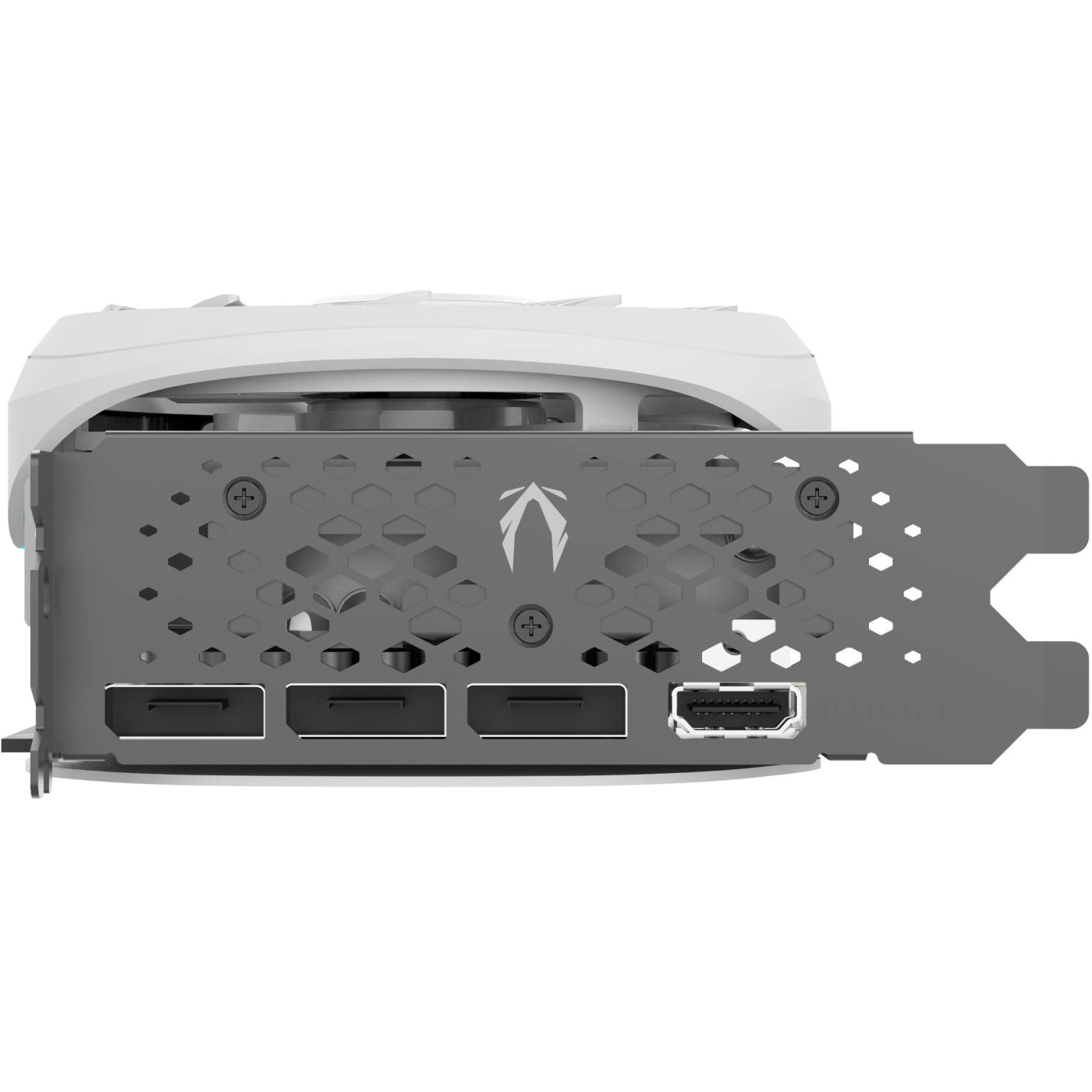 Видеокарта Zotac RTX 4070 Ti SUPER 16Gb Trinity OC White Edition (ZT-D40730Q-10P) (GDDR6X, 256 bit, PCI-E v4.0) Б/у