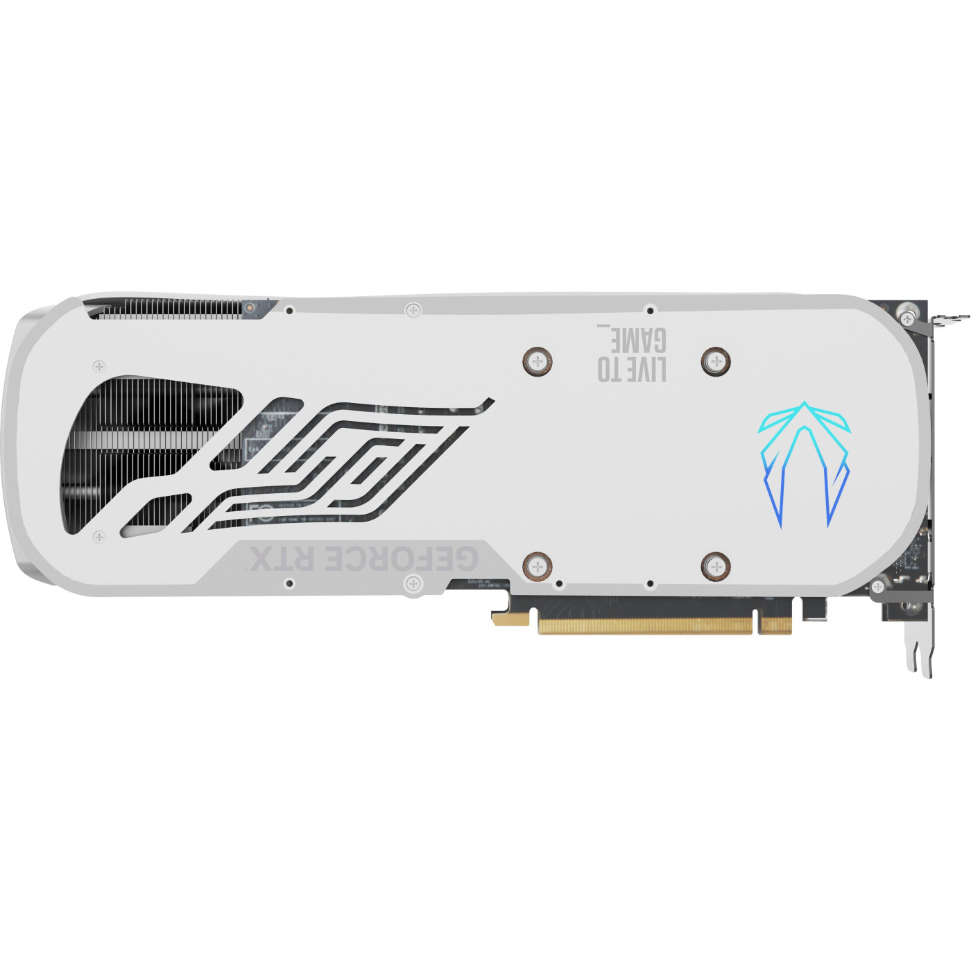 Видеокарта Zotac RTX 4070 Ti SUPER 16Gb Trinity OC White Edition (ZT-D40730Q-10P) (GDDR6X, 256 bit, PCI-E v4.0) Б/у