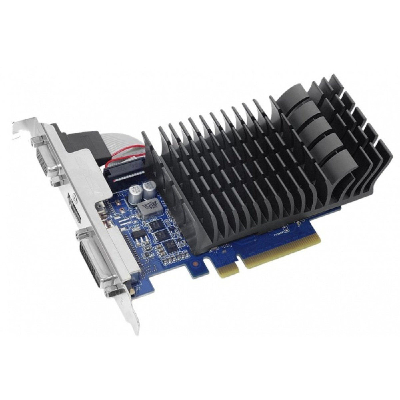Видеокарта ASUS GT 730 2Gb Silent V2 (GT730-SL-2G-BRK-V2) (GDDR3, 64 bit, PCI-E v2.0) Б/у