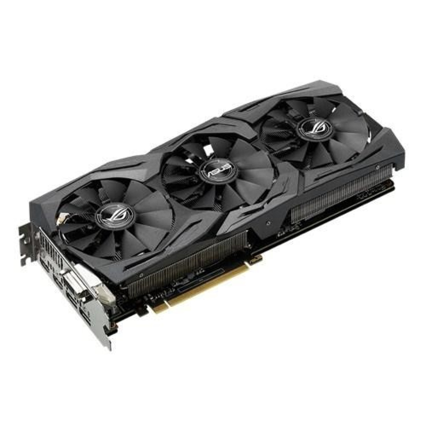 Видеокарта ASUS GTX 1070 8Gb Strix OC (STRIX-GTX1070-O8G-GAMING) (GDDR5, 256 bit, PCI-E 3.0 x16) Б/у