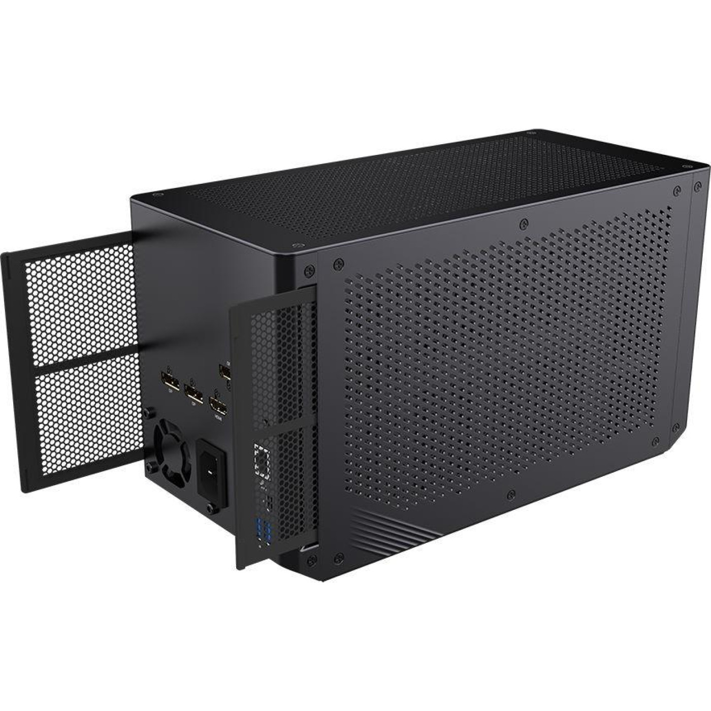 Відеокарта Gigabyte AORUS RTX 3080 10Gb Gaming Box Rev.2.0 LHR (GV-N3080IXEB-10GD rev.2.0) (GDDR6X, 320 bit, PCI-E v4.0) Б/в