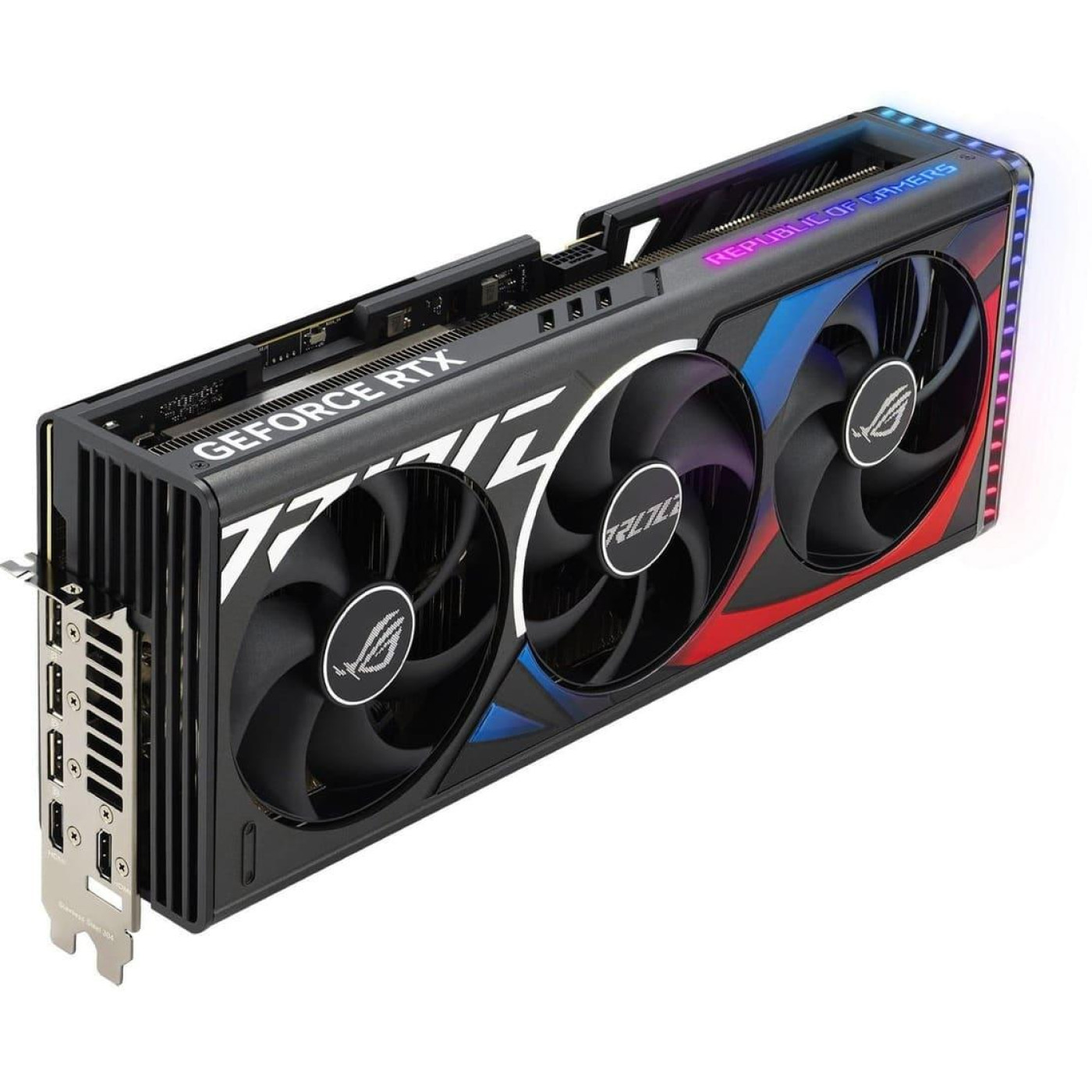 Відеокарта ASUS RTX 4080 SUPER 16Gb ROG STRIX OC (ROG-STRIX-RTX4080S-O16G-GAMING) (GDDR6X, 256 bit, PCI-E v4.0 x16) Б/в