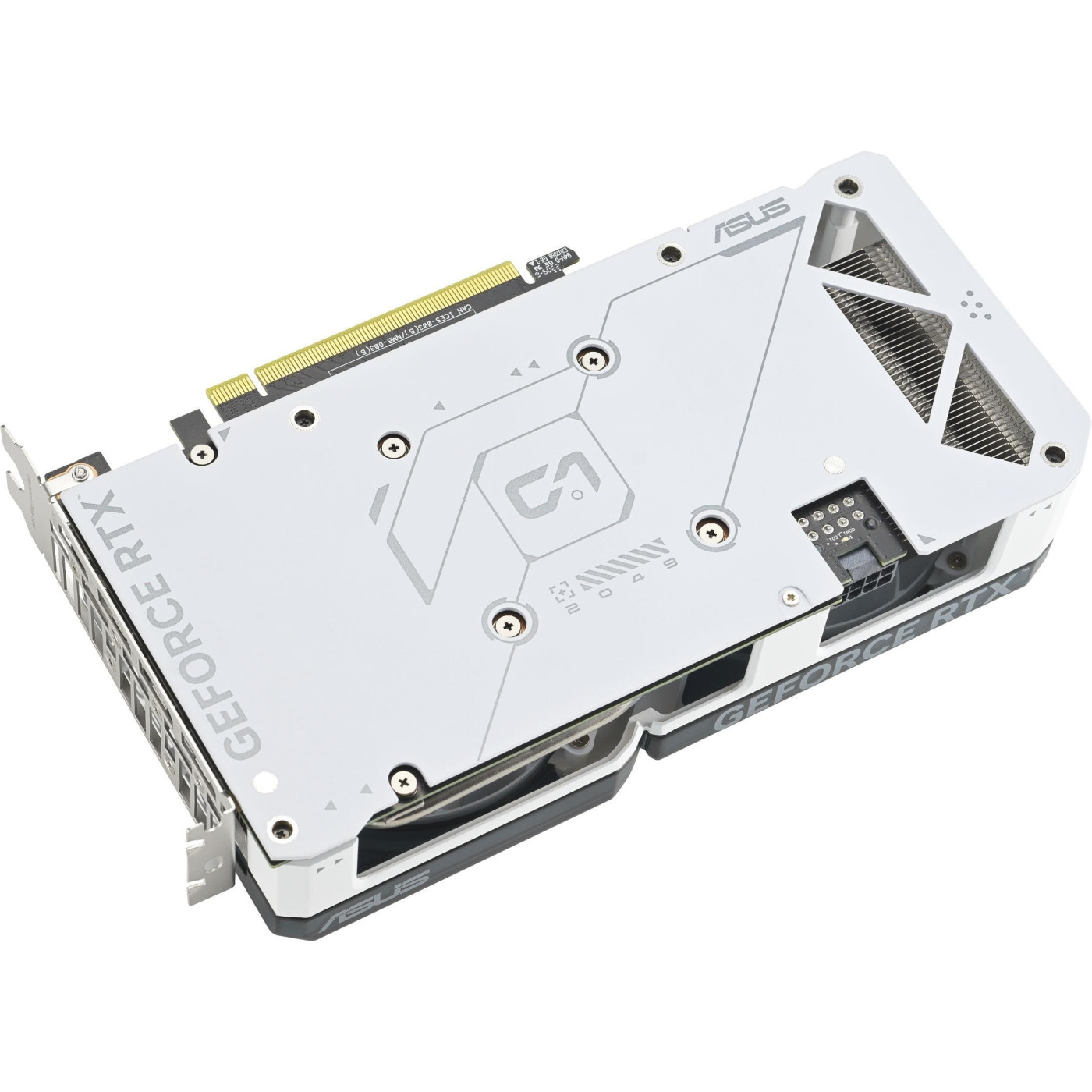 Видеокарта ASUS RTX 4060 TI 8GB DUAL OC WHITE (DUAL-RTX4060TI-O8G-WHITE) (GDDR6, 128 bit, PCI-E v4.0) Б/у