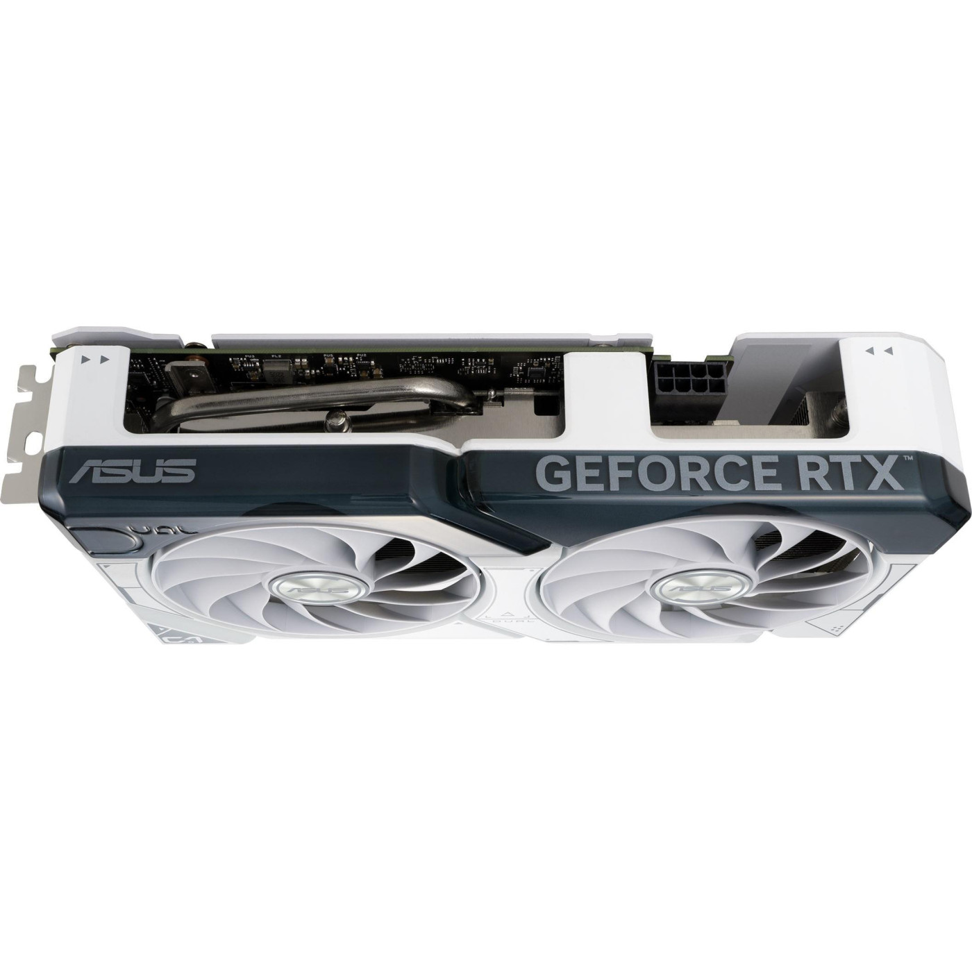Видеокарта ASUS RTX 4060 TI 8GB DUAL OC WHITE (DUAL-RTX4060TI-O8G-WHITE) (GDDR6, 128 bit, PCI-E v4.0) Б/у