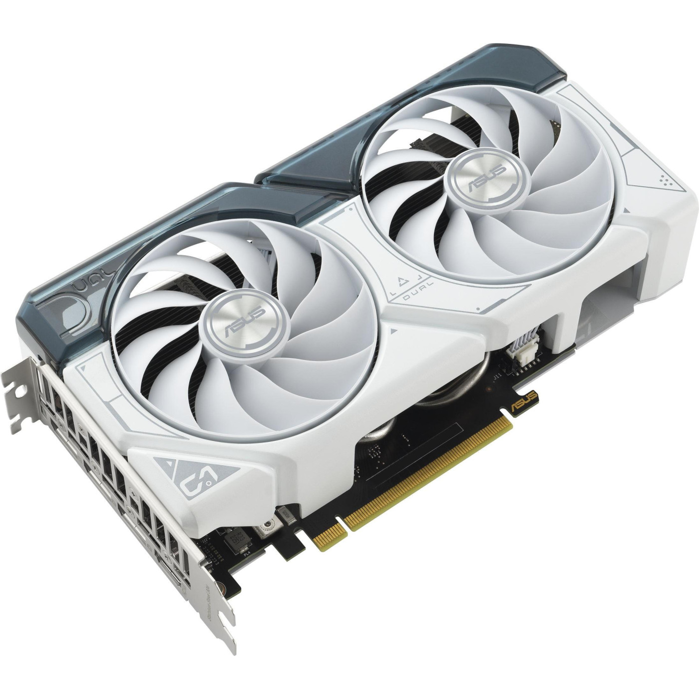 Видеокарта ASUS RTX 4060 TI 8GB DUAL OC WHITE (DUAL-RTX4060TI-O8G-WHITE) (GDDR6, 128 bit, PCI-E v4.0) Б/у