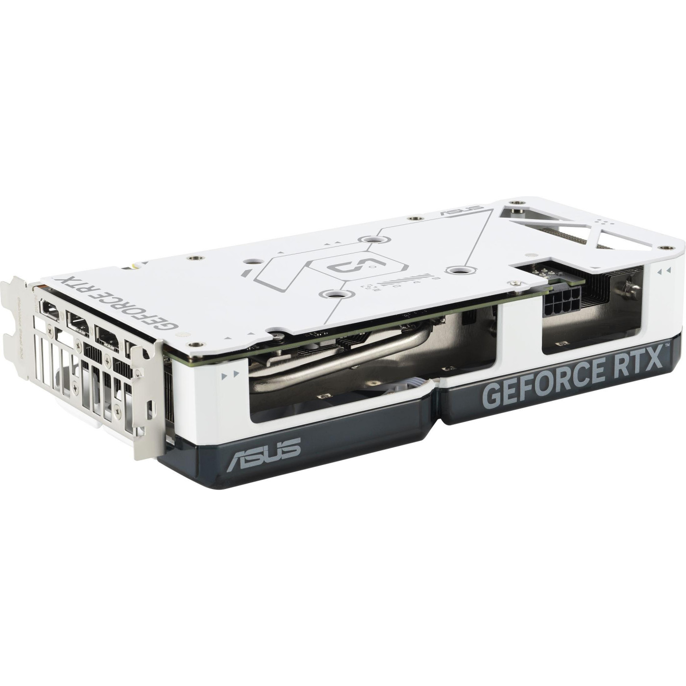 Видеокарта ASUS RTX 4060 TI 8GB DUAL OC WHITE (DUAL-RTX4060TI-O8G-WHITE) (GDDR6, 128 bit, PCI-E v4.0) Б/у