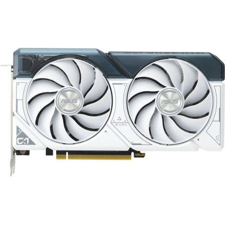 Видеокарта ASUS RTX 4060 TI 8GB DUAL OC WHITE (DUAL-RTX4060TI-O8G-WHITE) (GDDR6, 128 bit, PCI-E v4.0) Б/у
