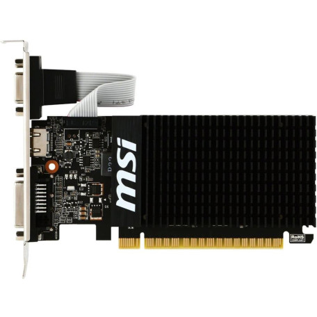 Відеокарта MSI GT 710 2Gb (GT 710 2GD3H LP) (GDDR3, 64 bit, PCI-E 2.0 x16)