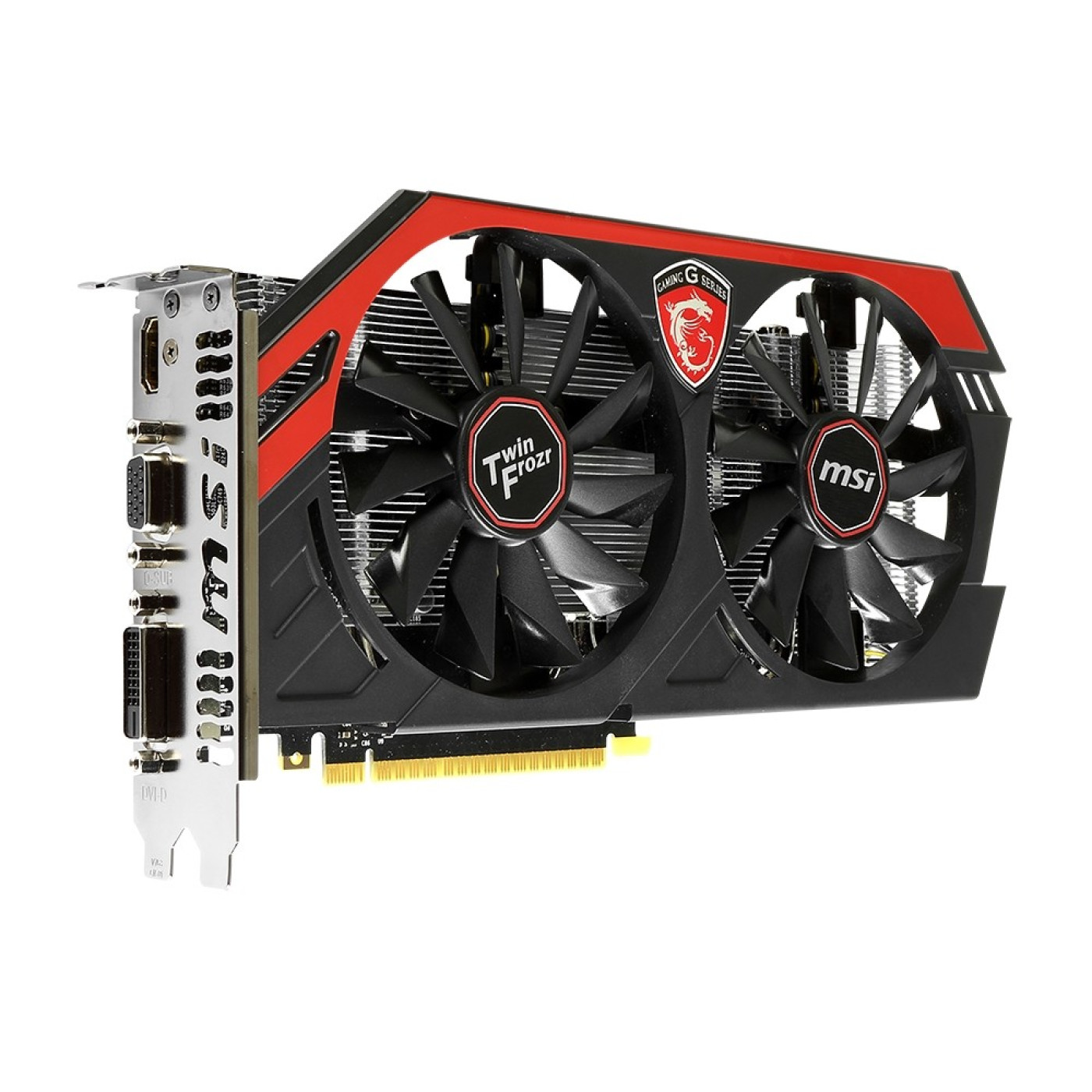 Відеокарта MSI GTX 750Ti 2Gb TF (128bit) (1020/5400) (N750Ti TF 2GD5/OC) (GDDR5, 128 bit, PCI-E 3.0 x16)