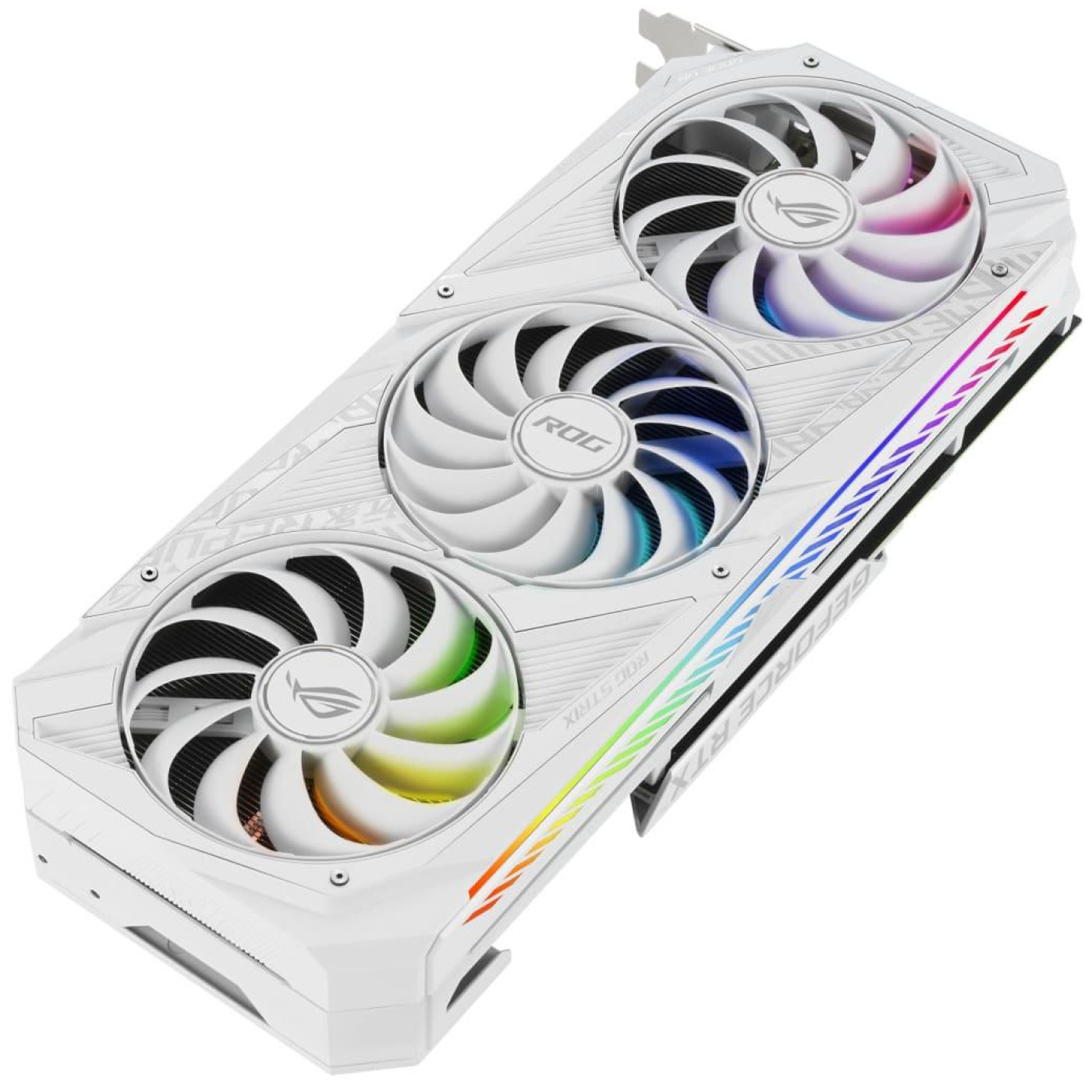 Видеокарта ASUS RTX 3080 10Gb ROG Strix OC White (ROG-STRIX-RTX3080-O10G-WHITE) (GDDR6X, 320 bit, PCI-E v4.0 x16) Б/у