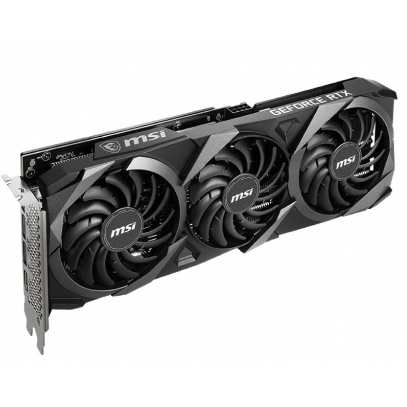 Відеокарта MSI RTX 3060Ti 8Gb Ventus 3X OC (GeForce RTX 3060 Ti VENTUS 3X OC) (GDDR6, 256 bit, PCI-E v4.0 x16) Б/в