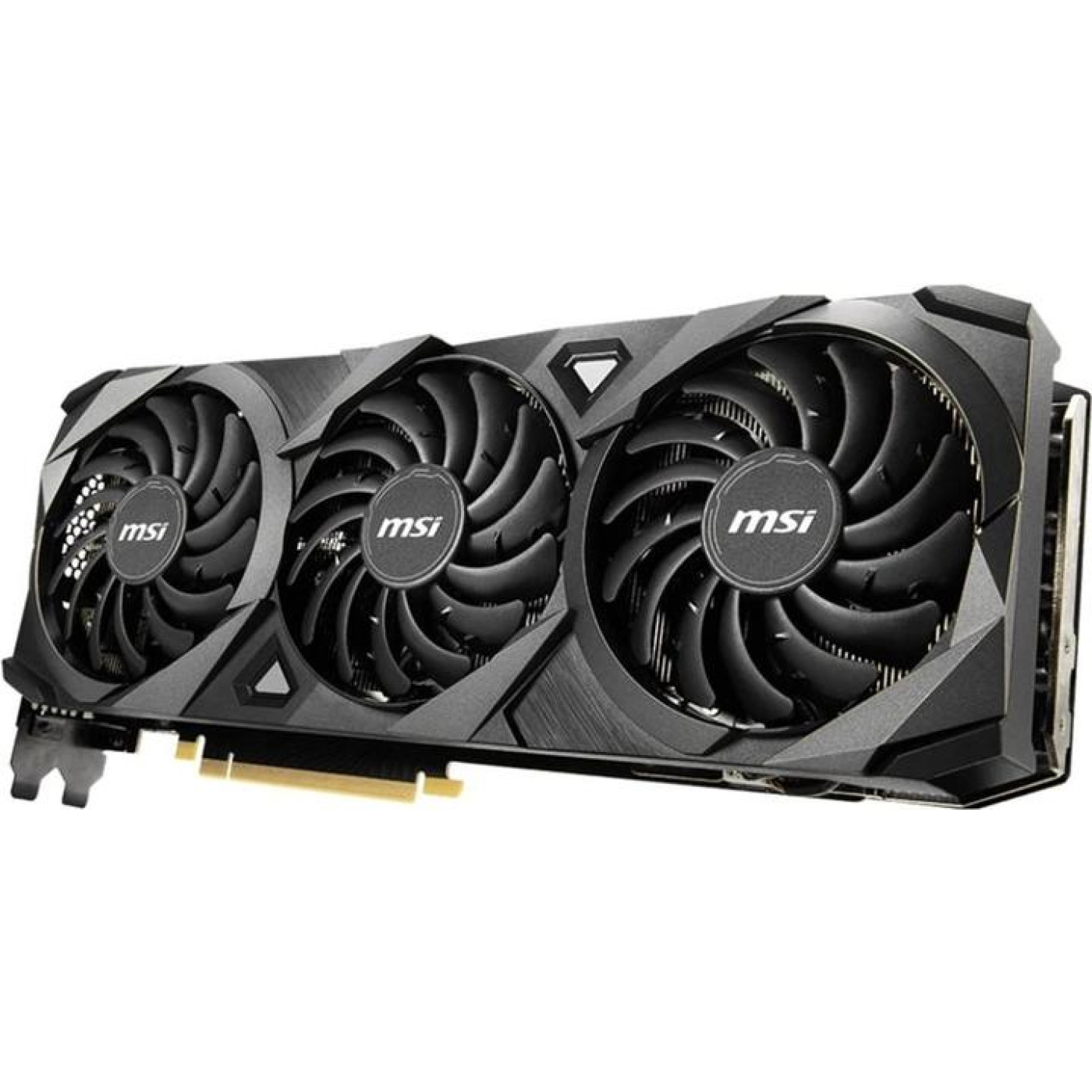 Видеокарта MSI RTX 3080 10Gb VENTUS 3X LHR (RTX 3080 VENTUS 3X 10G) (GDDR6X, 320 bit, PCI-E v4.0 x16) Б/у
