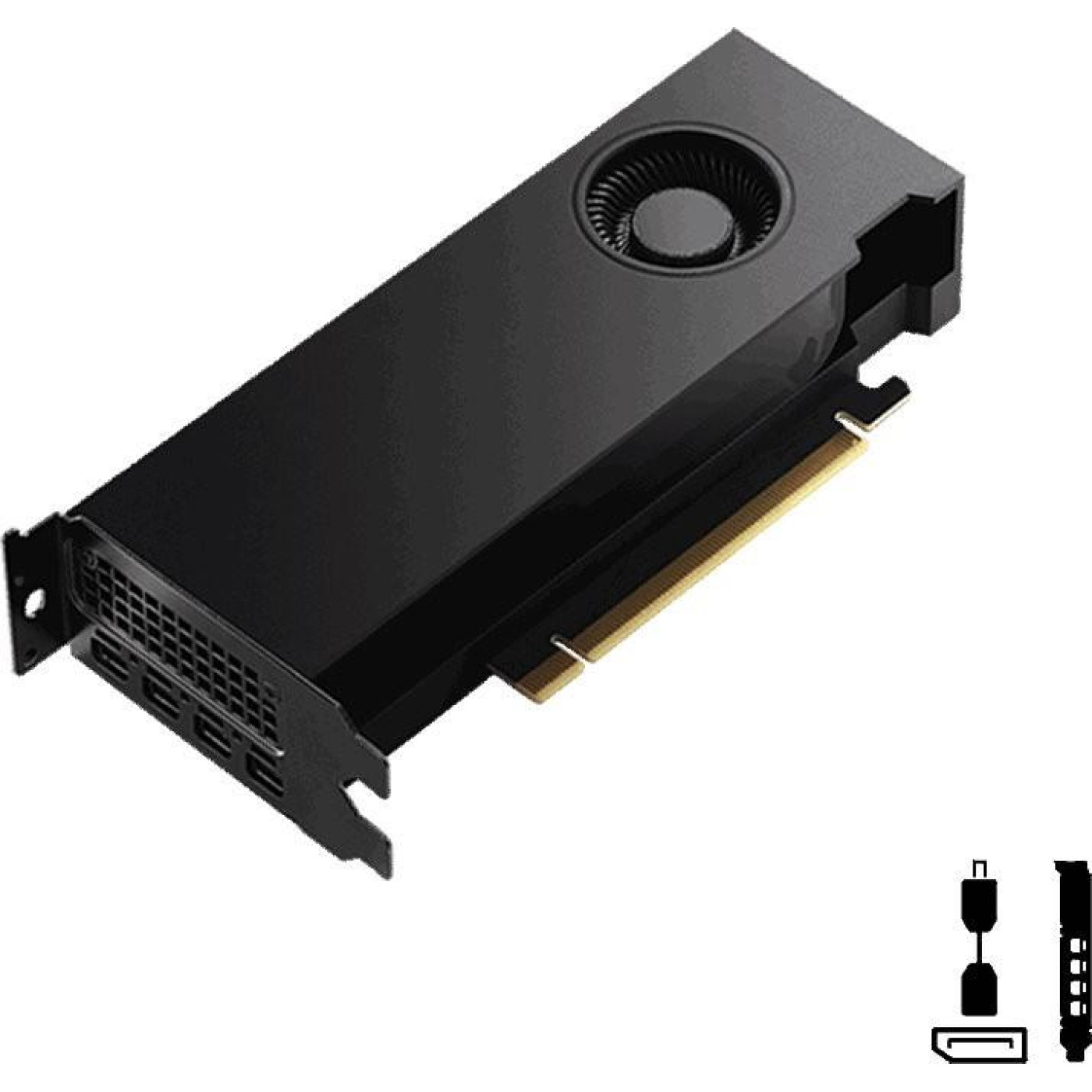 Видеокарта PNY RTX 4000 ADA 20GB SFF LP (VCNRTX4000ADALP-PB) (GDDR6, 160 bit, PCI-E v4.0 x16)