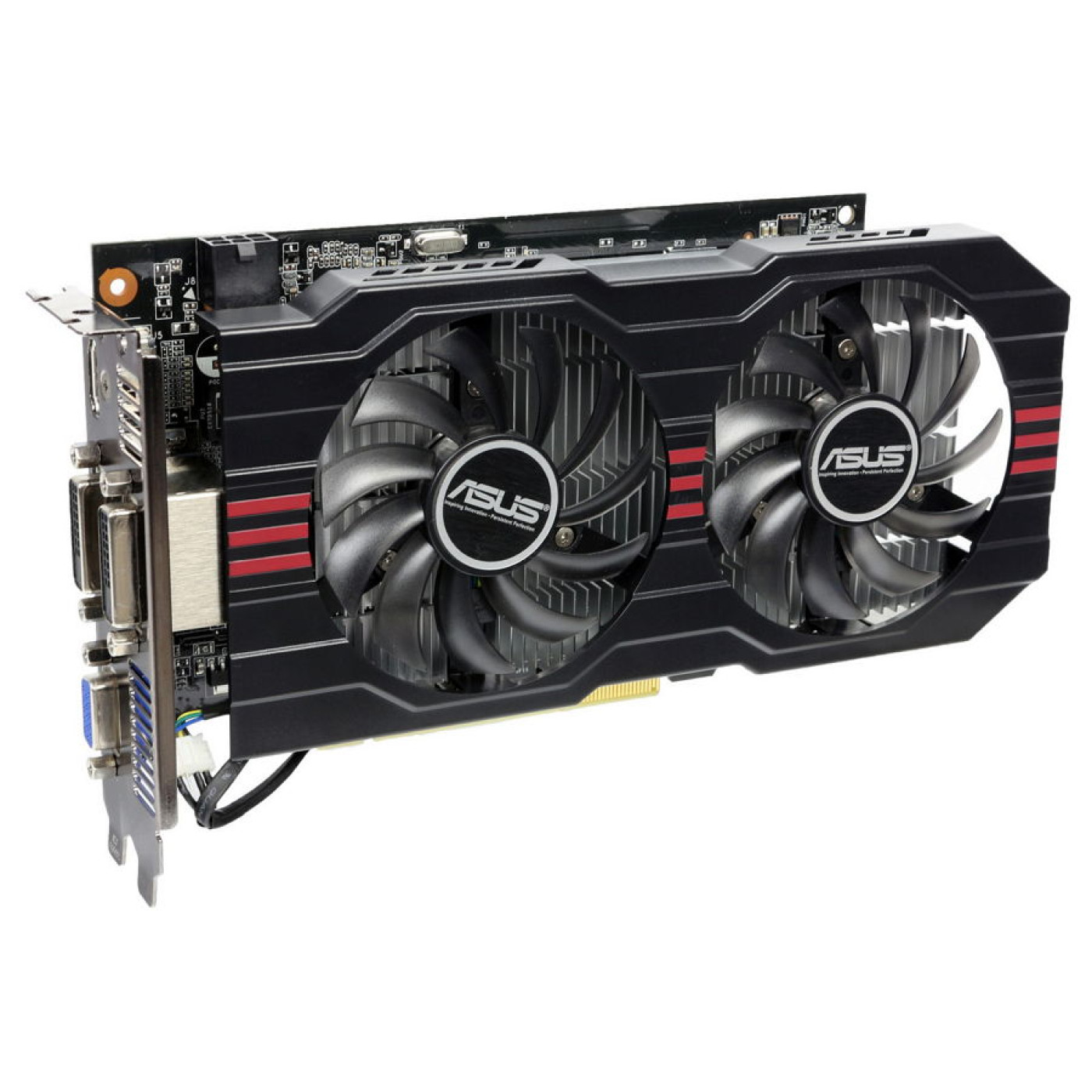 Видеокарта ASUS GTX 750TI 2Gb OC (GTX750TI-OC-2GD5) (GDDR5, 128 bit, PCI-E v3.0) Б/у