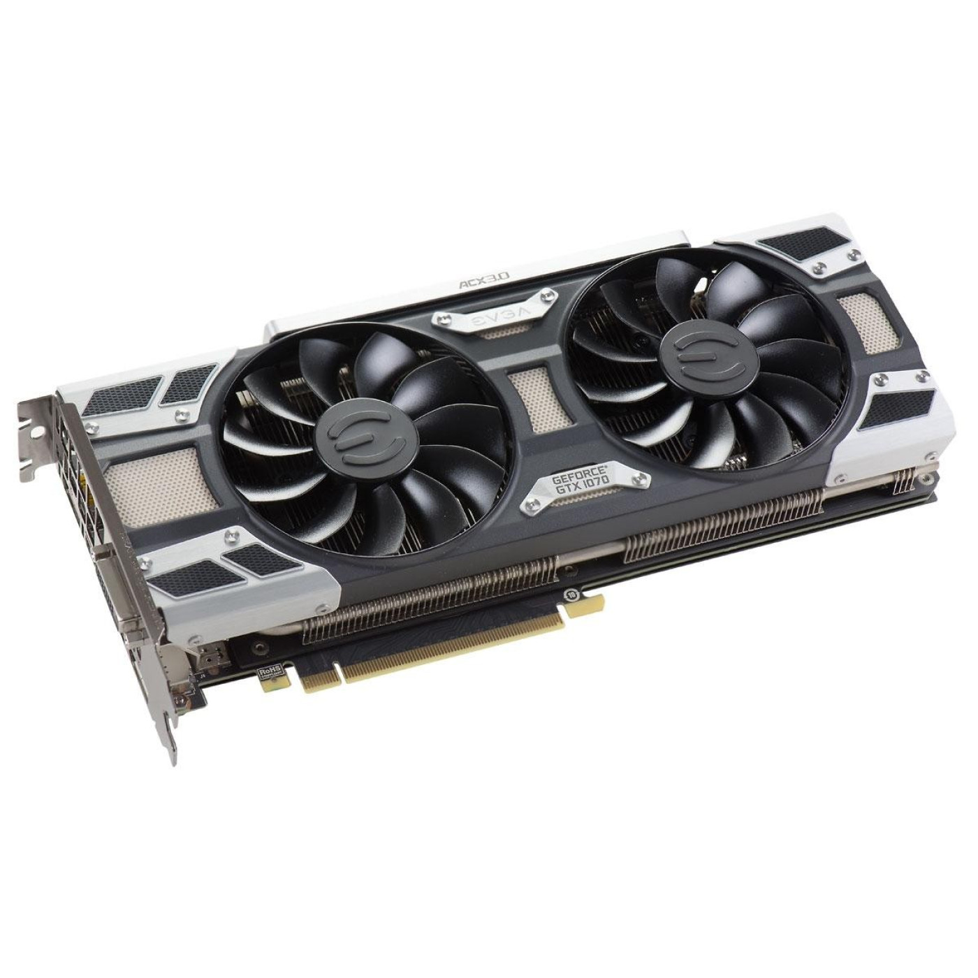 Відеокарта EVGA GTX 1070 8Gb SC Gaming ACX 3.0 (08G-P4-6173-KB) (GDDR5, 256 bit, PCI-E 3.0 x16) Б/в